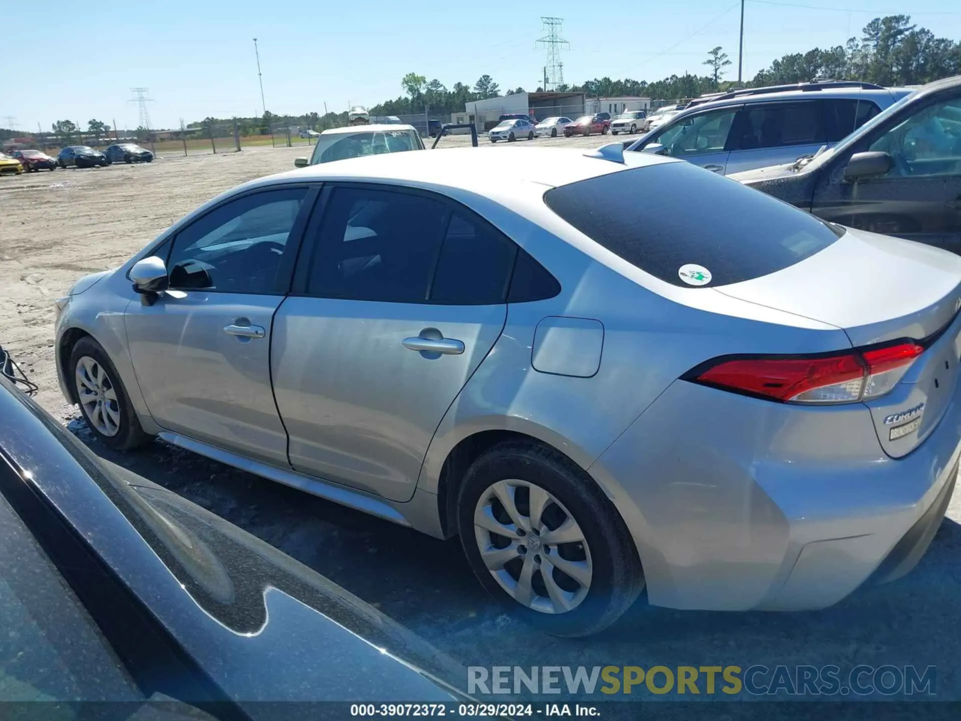 14 fotografías del automóvil dañado JTDB4MEE1PJ003857 TOYOTA COROLLA 2023