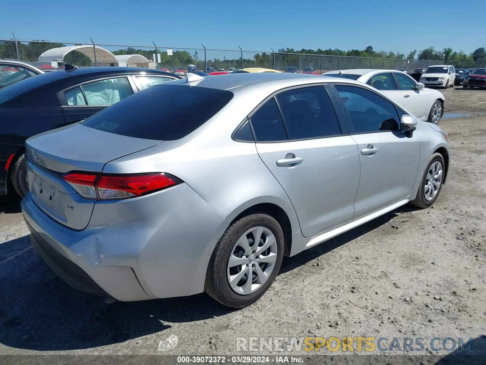 4 fotografías del automóvil dañado JTDB4MEE1PJ003857 TOYOTA COROLLA 2023