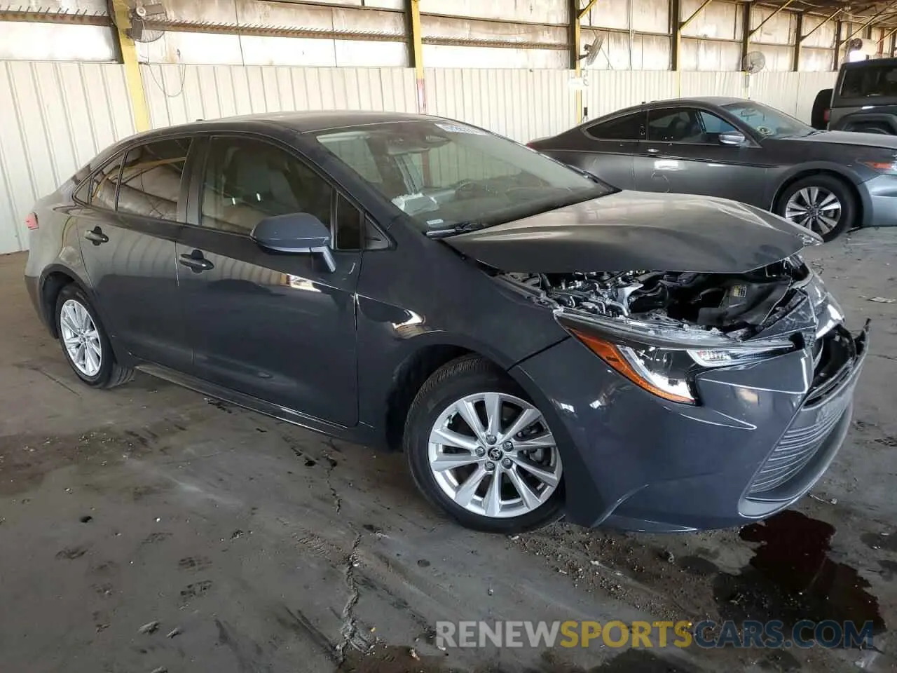 4 fotografías del automóvil dañado JTDB4MEE2P3001099 TOYOTA COROLLA 2023
