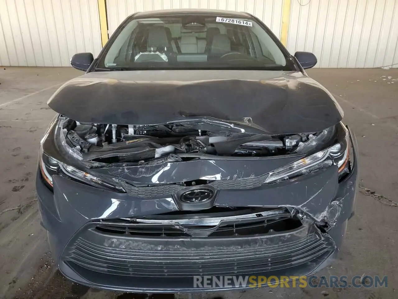 5 fotografías del automóvil dañado JTDB4MEE2P3001099 TOYOTA COROLLA 2023