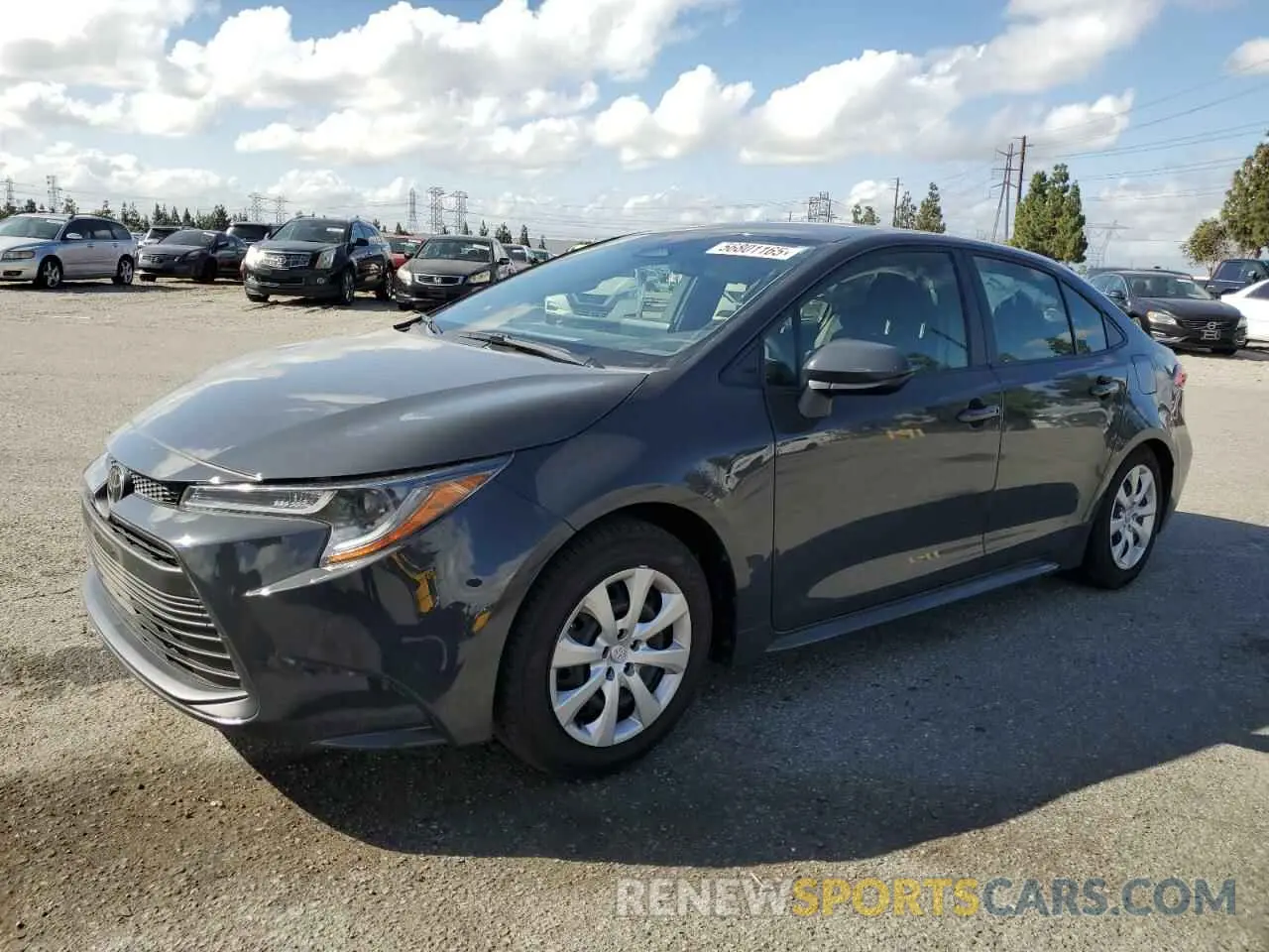 1 fotografías del automóvil dañado JTDB4MEE2P3012670 TOYOTA COROLLA 2023