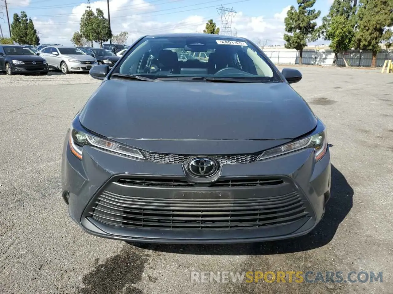 5 fotografías del automóvil dañado JTDB4MEE2P3012670 TOYOTA COROLLA 2023