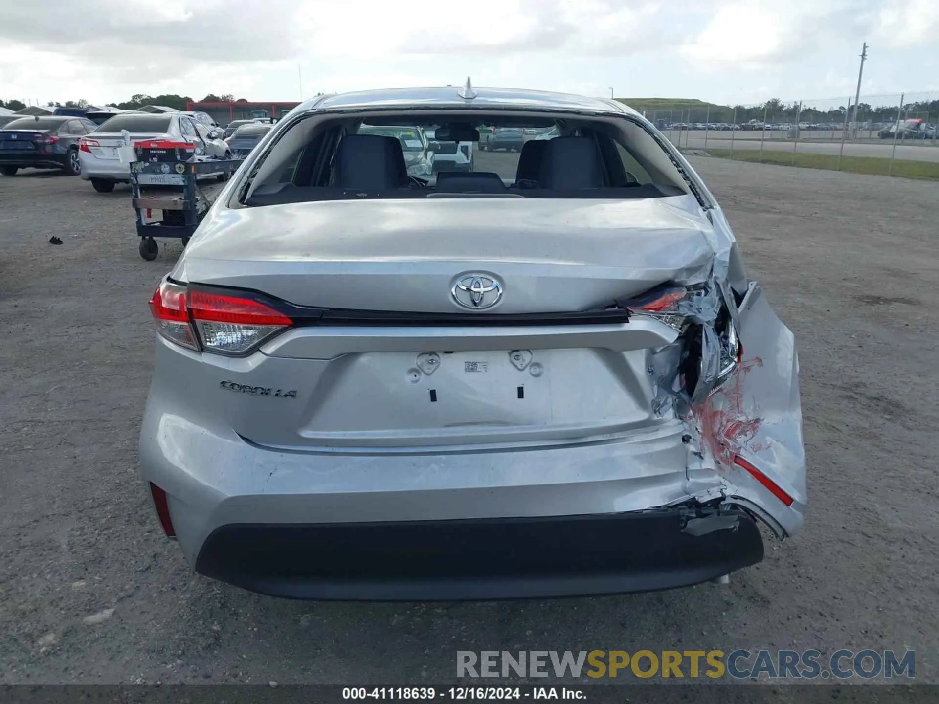 16 fotografías del automóvil dañado JTDB4MEE2PJ003916 TOYOTA COROLLA 2023