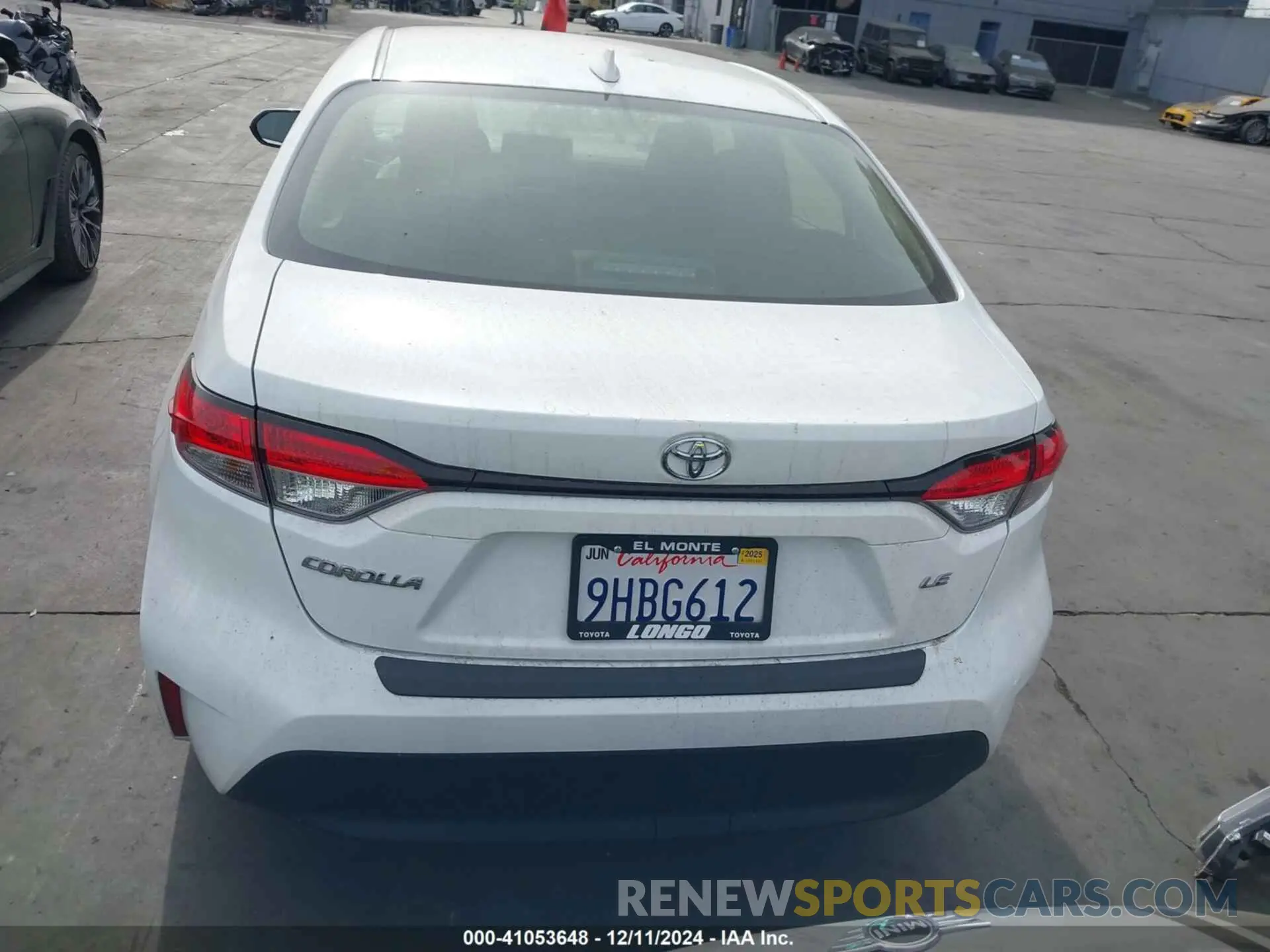 17 fotografías del automóvil dañado JTDB4MEE2PJ006931 TOYOTA COROLLA 2023