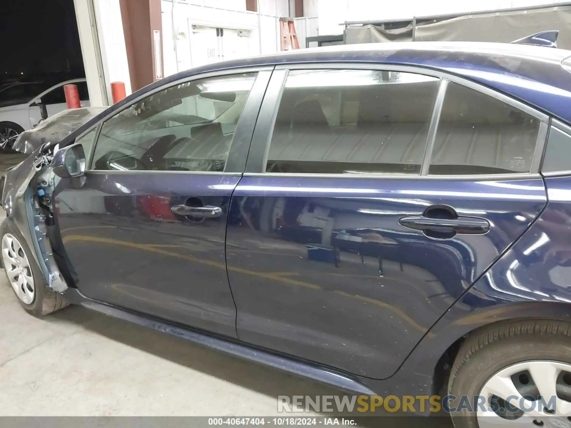 14 fotografías del automóvil dañado JTDB4MEE2PJ010977 TOYOTA COROLLA 2023