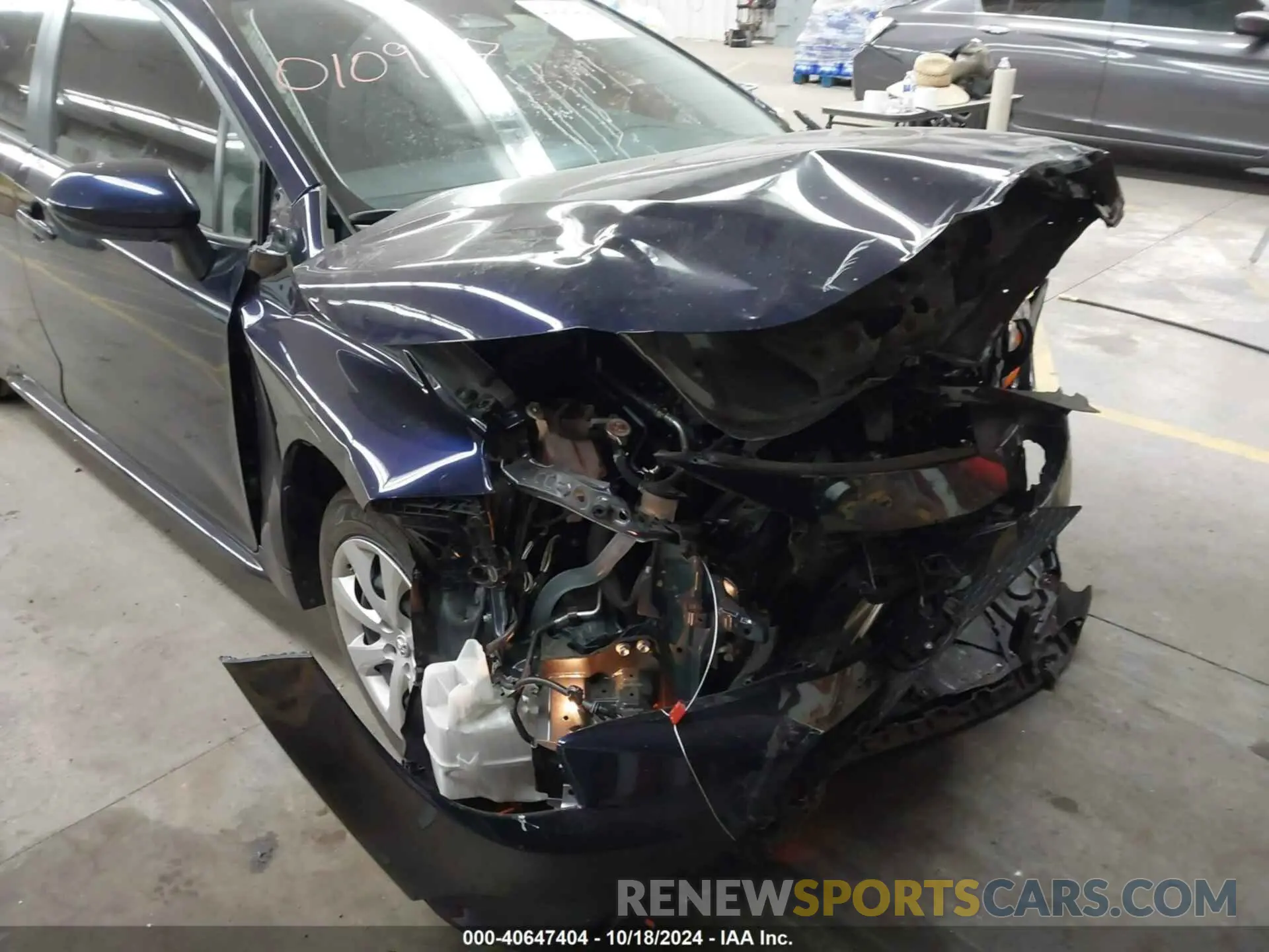 6 fotografías del automóvil dañado JTDB4MEE2PJ010977 TOYOTA COROLLA 2023