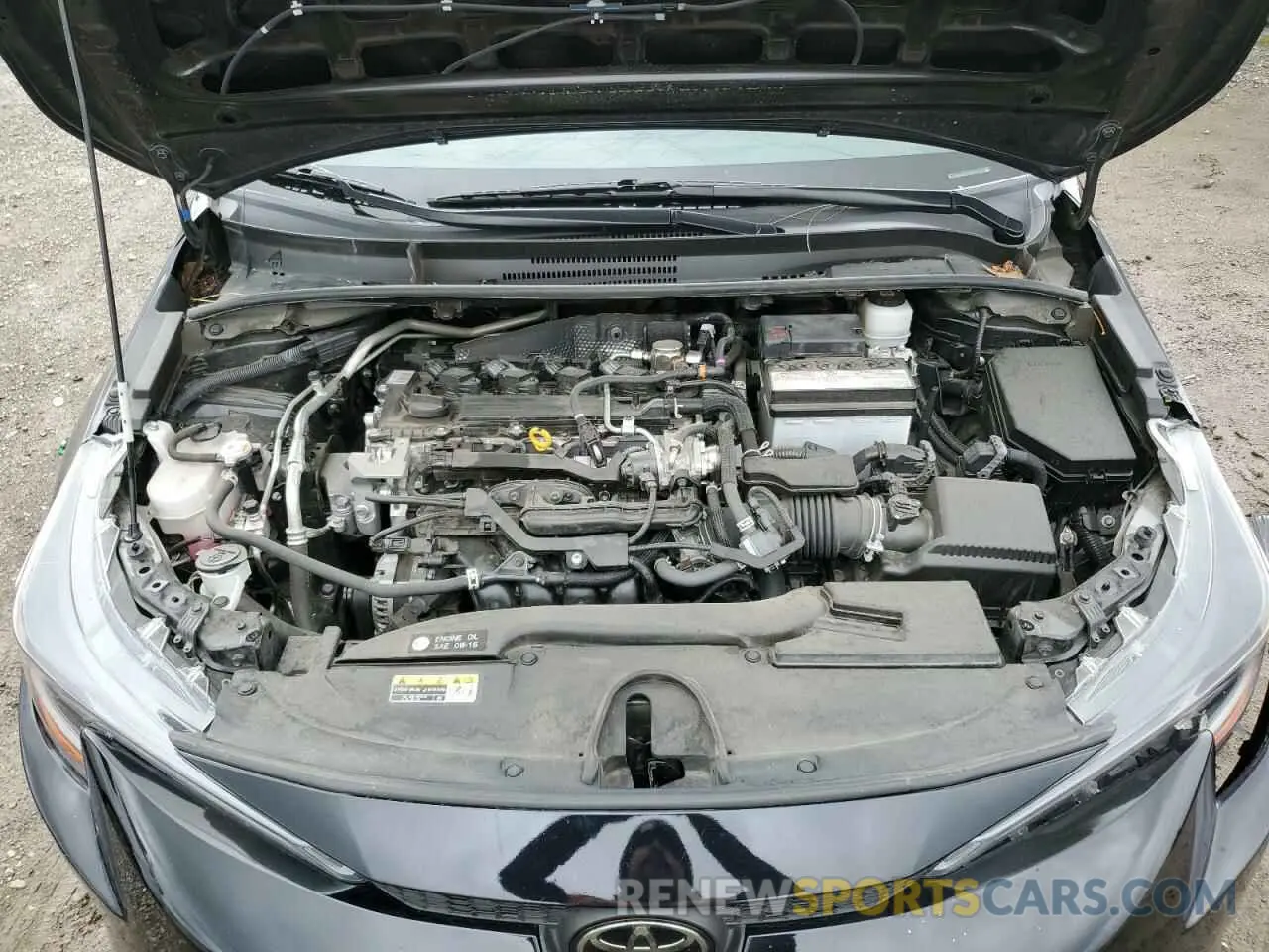 11 fotografías del automóvil dañado JTDB4MEE3P3001533 TOYOTA COROLLA 2023