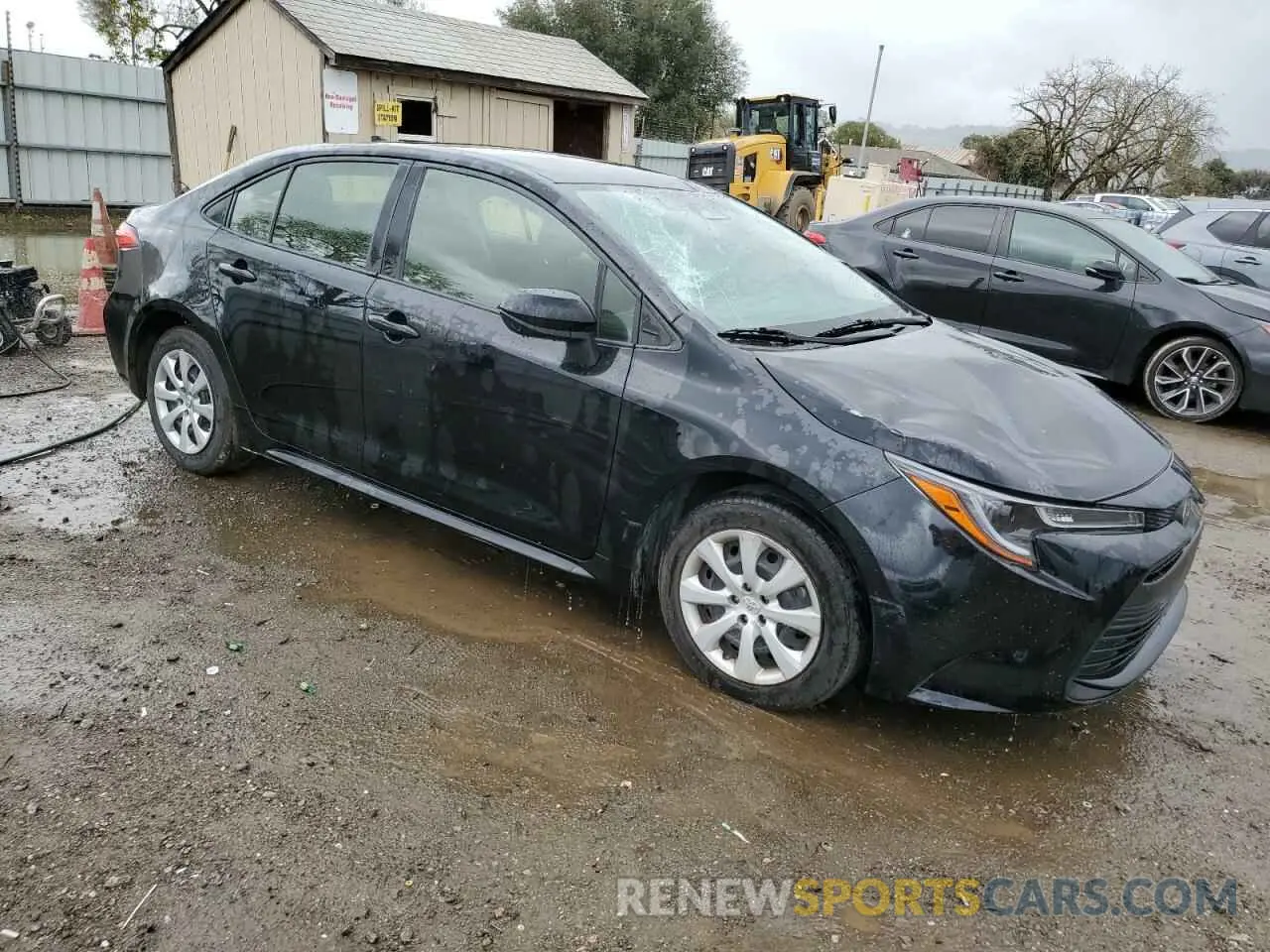 4 fotografías del automóvil dañado JTDB4MEE3P3001533 TOYOTA COROLLA 2023