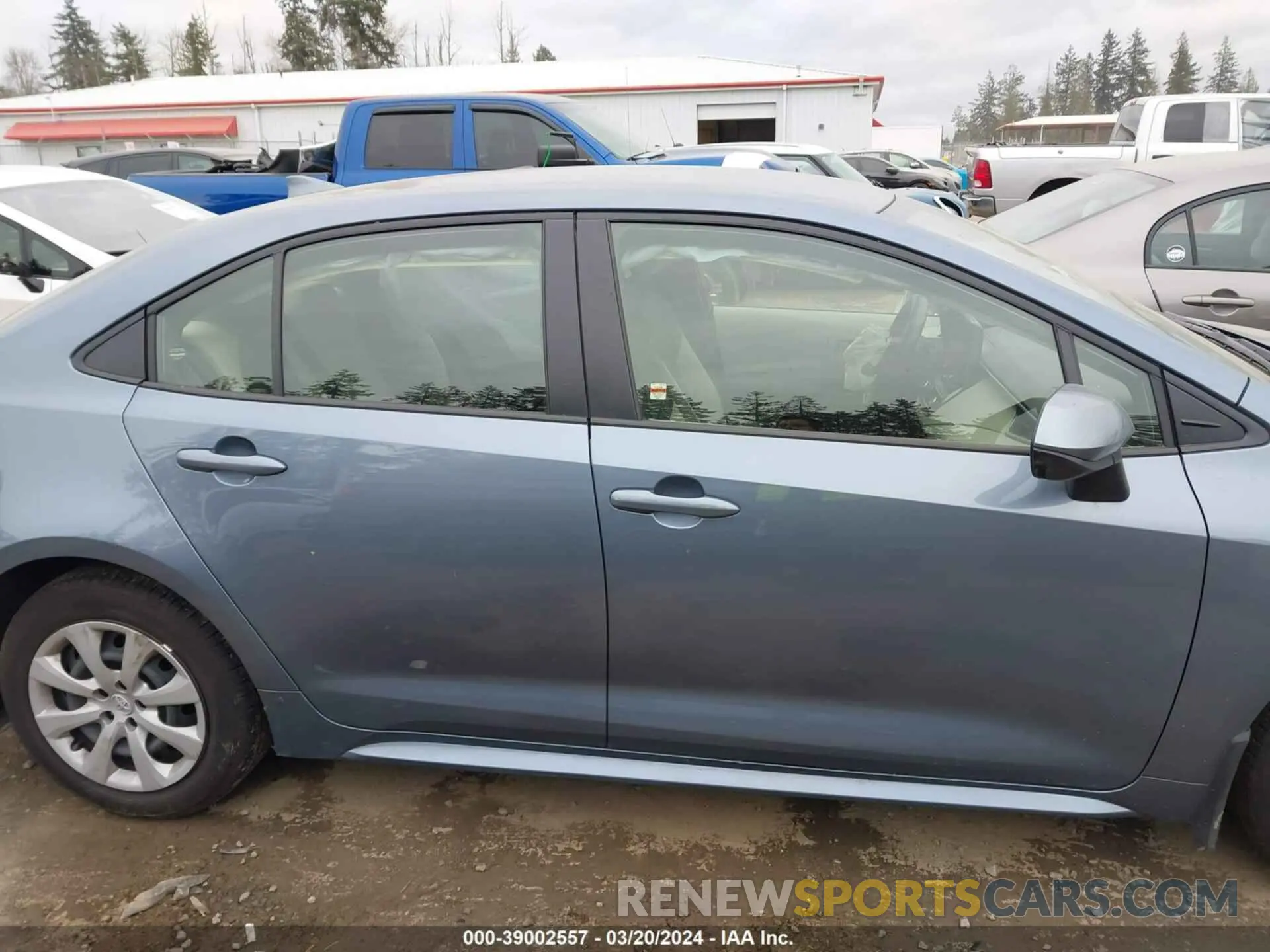 13 fotografías del automóvil dañado JTDB4MEE3P3011219 TOYOTA COROLLA 2023