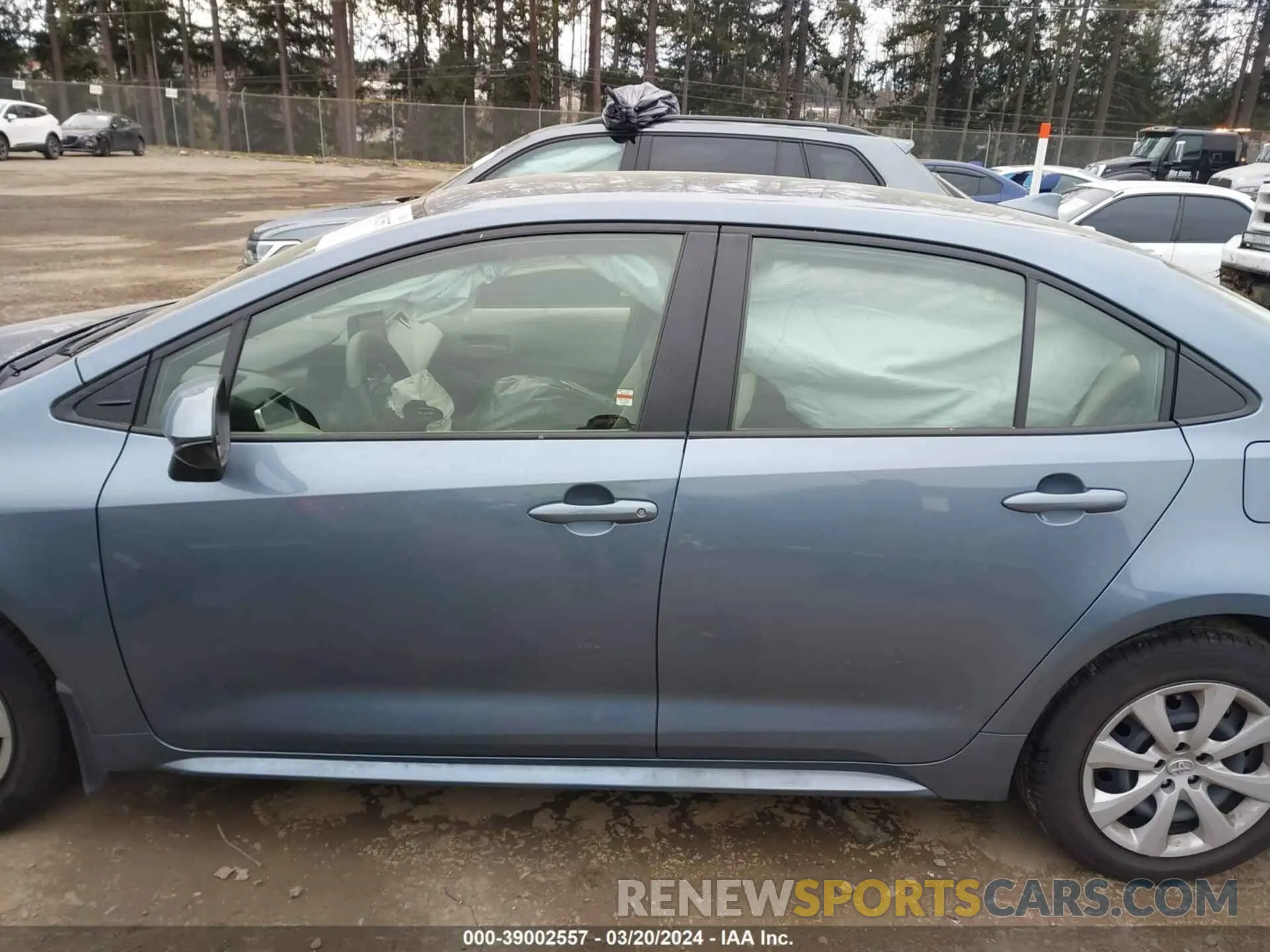 14 fotografías del automóvil dañado JTDB4MEE3P3011219 TOYOTA COROLLA 2023