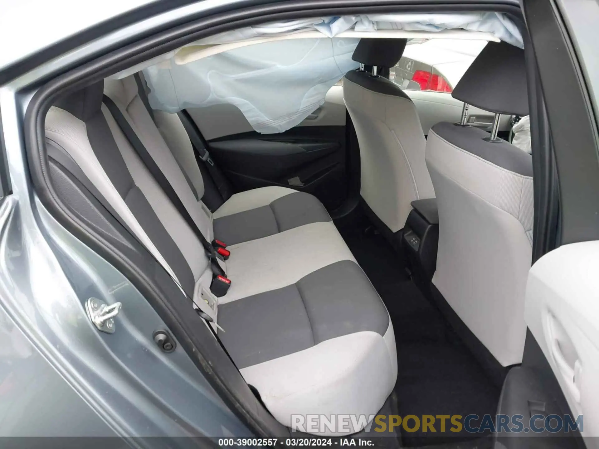 8 fotografías del automóvil dañado JTDB4MEE3P3011219 TOYOTA COROLLA 2023