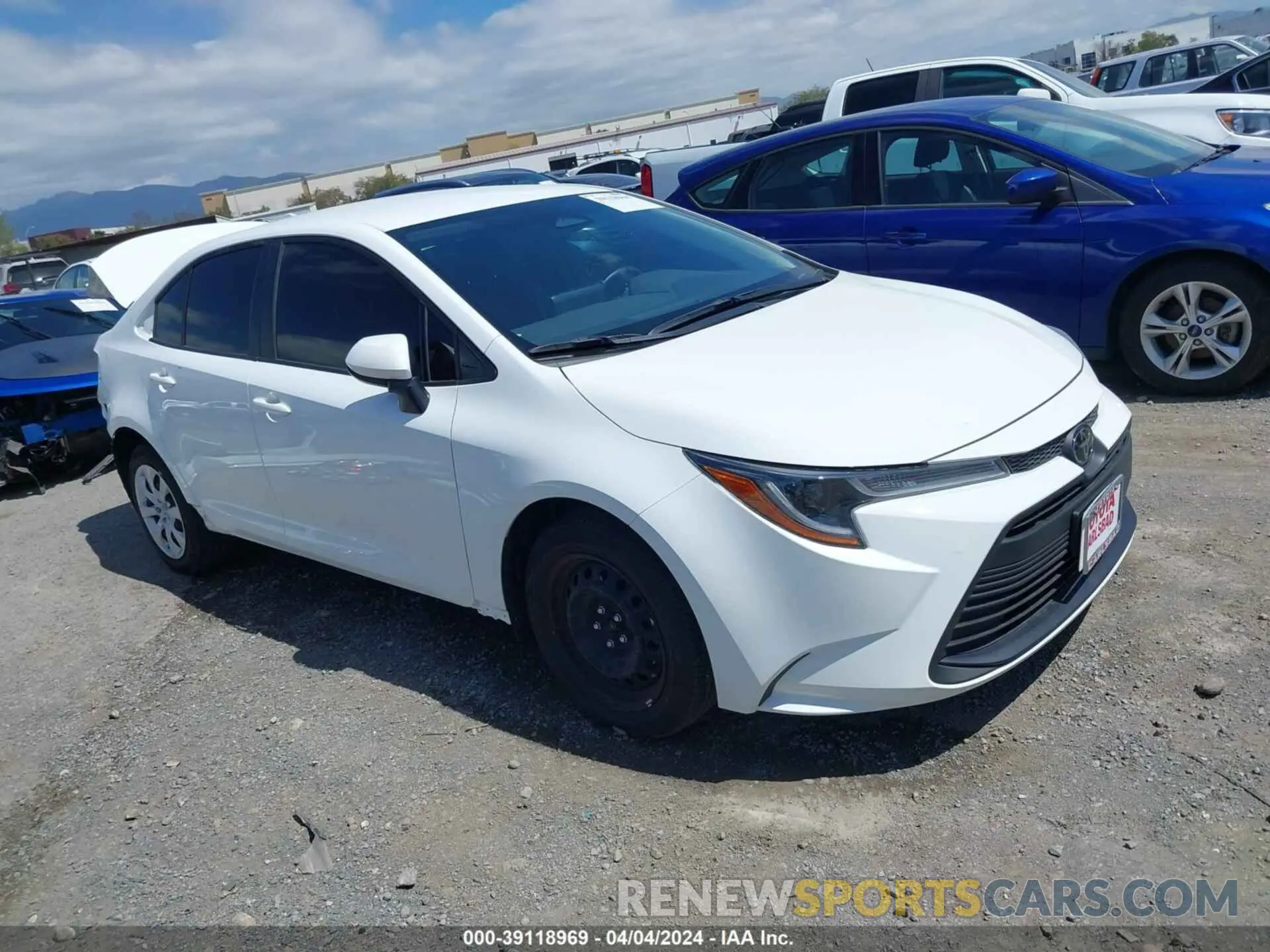 1 fotografías del automóvil dañado JTDB4MEE3P3015299 TOYOTA COROLLA 2023