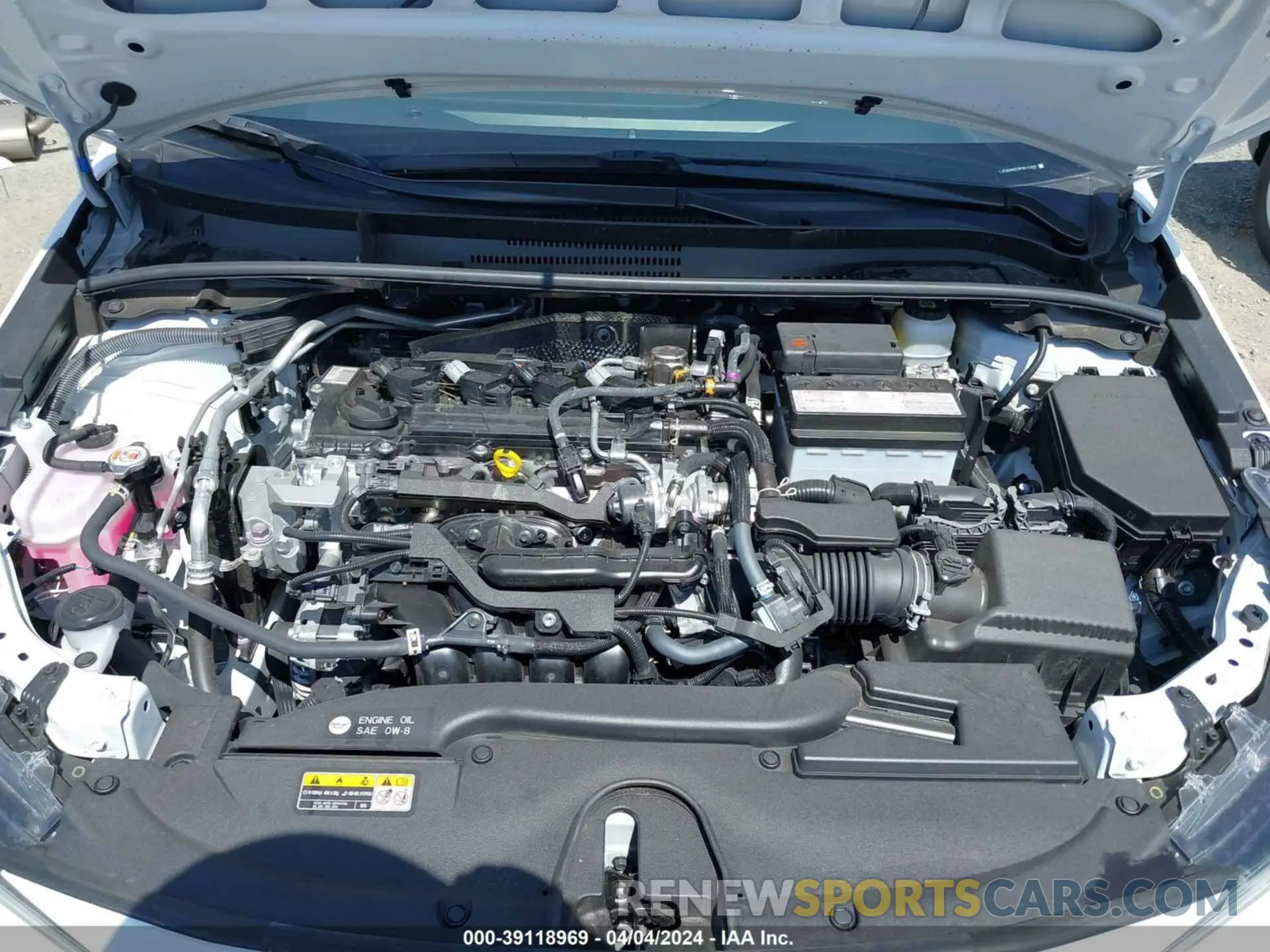 10 fotografías del automóvil dañado JTDB4MEE3P3015299 TOYOTA COROLLA 2023