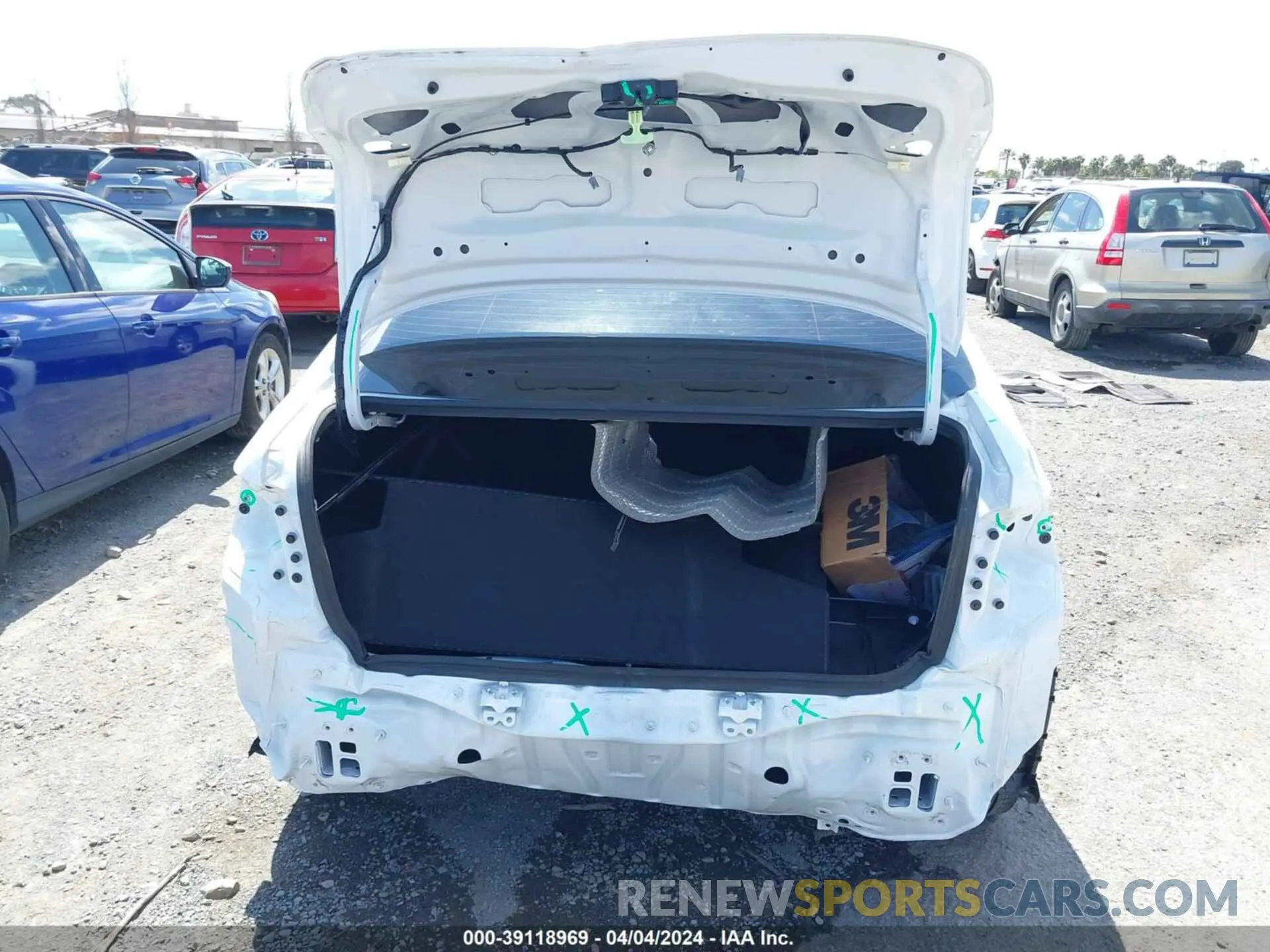 17 fotografías del automóvil dañado JTDB4MEE3P3015299 TOYOTA COROLLA 2023