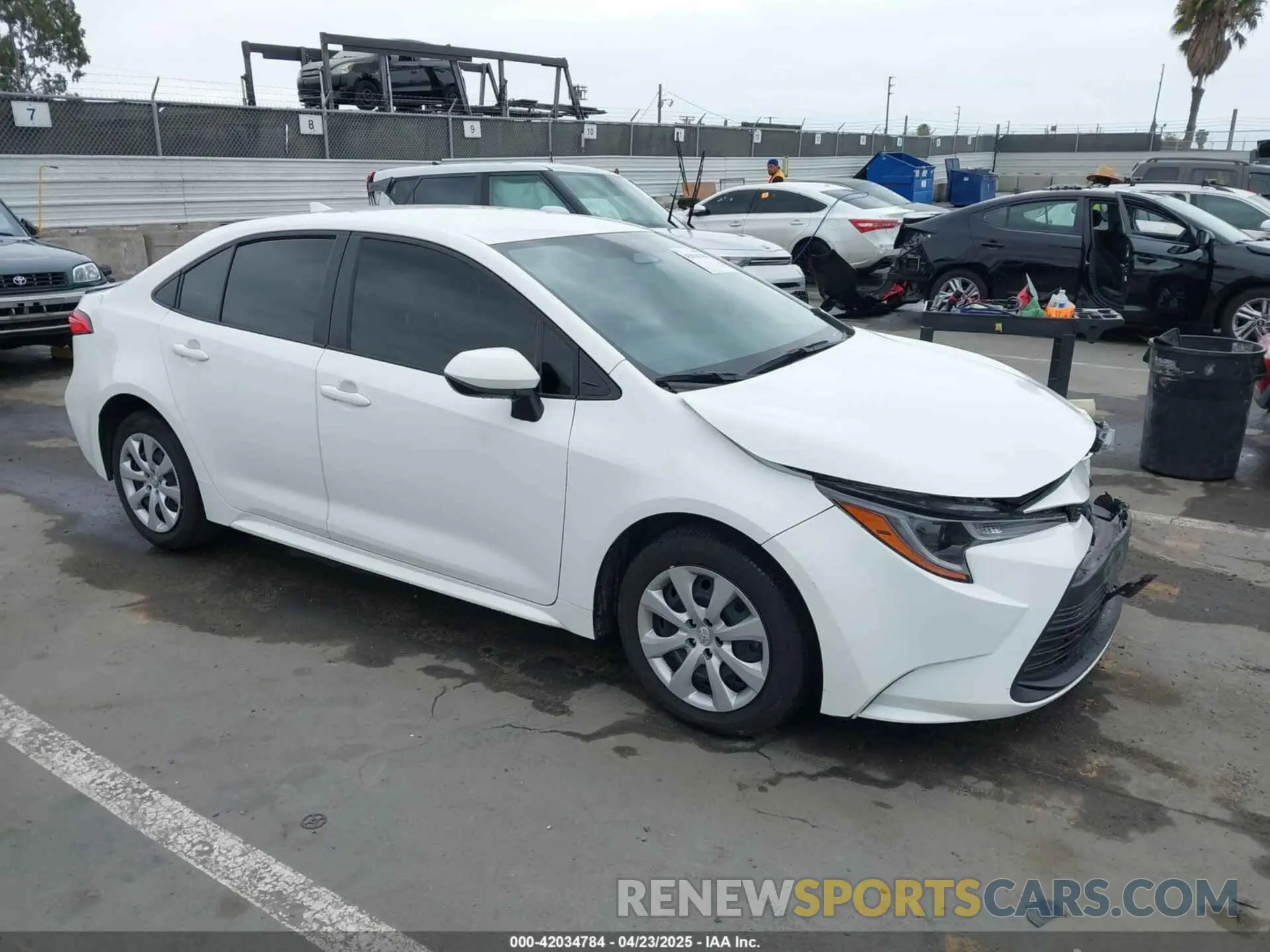1 fotografías del automóvil dañado JTDB4MEE3PJ007764 TOYOTA COROLLA 2023