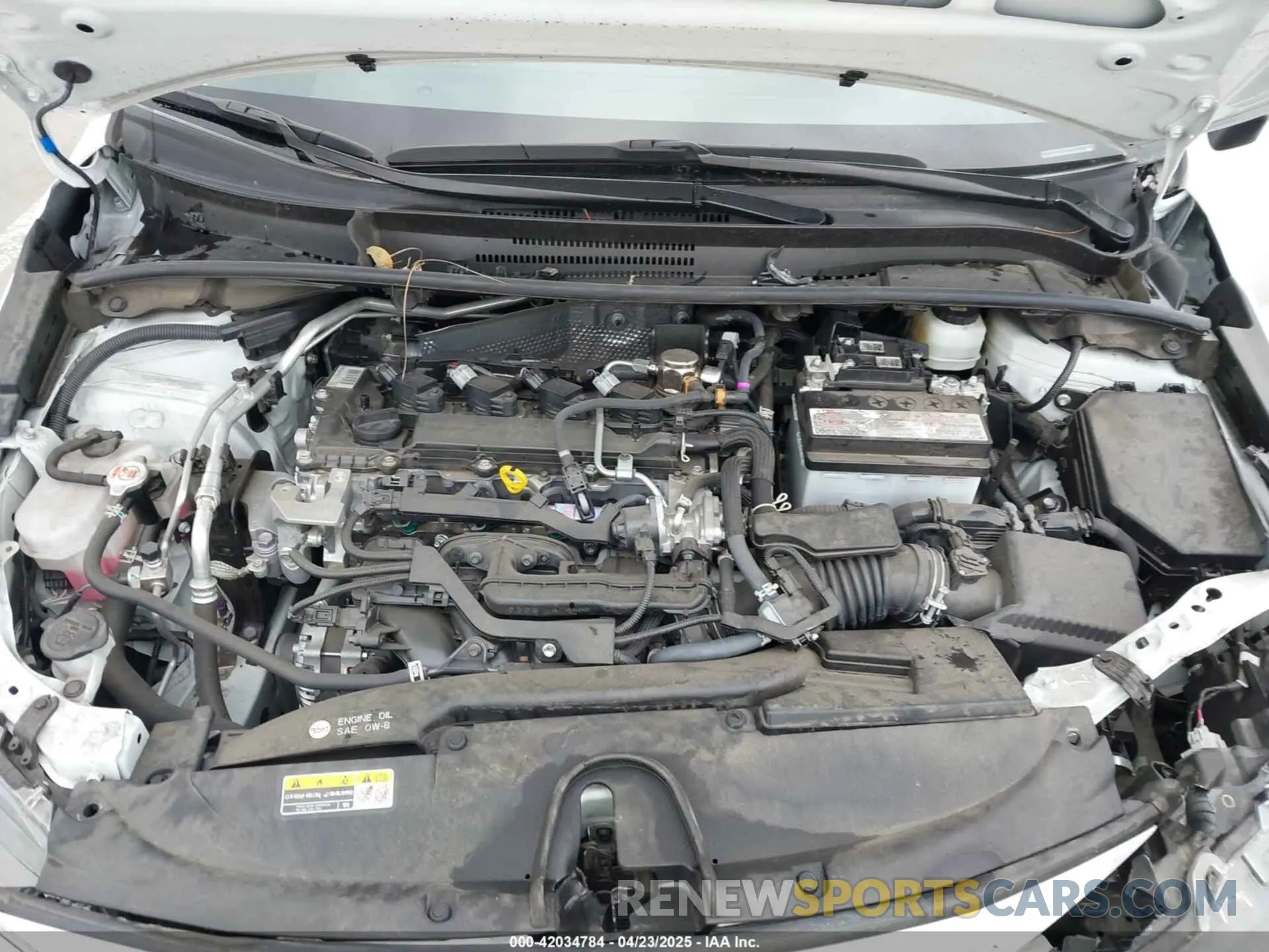 10 fotografías del automóvil dañado JTDB4MEE3PJ007764 TOYOTA COROLLA 2023