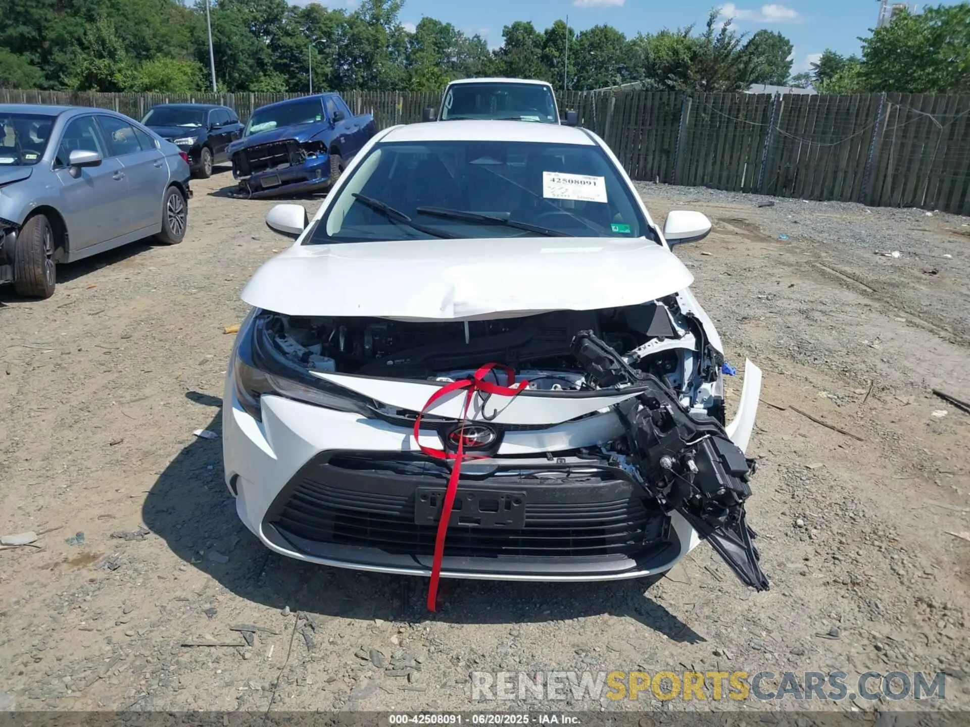12 fotografías del automóvil dañado JTDB4MEE3PJ010261 TOYOTA COROLLA 2023