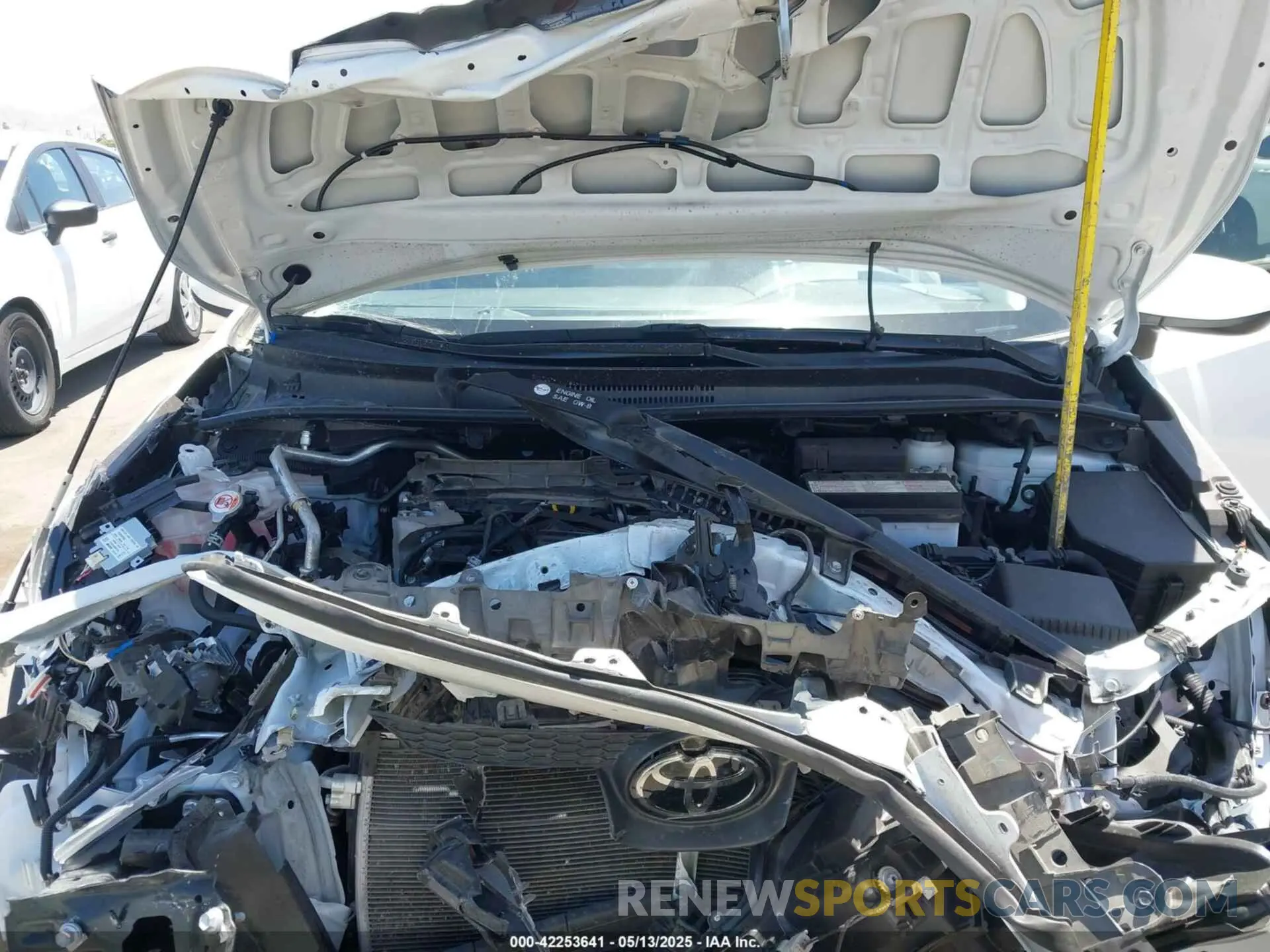 10 fotografías del automóvil dañado JTDB4MEE3PJ011233 TOYOTA COROLLA 2023