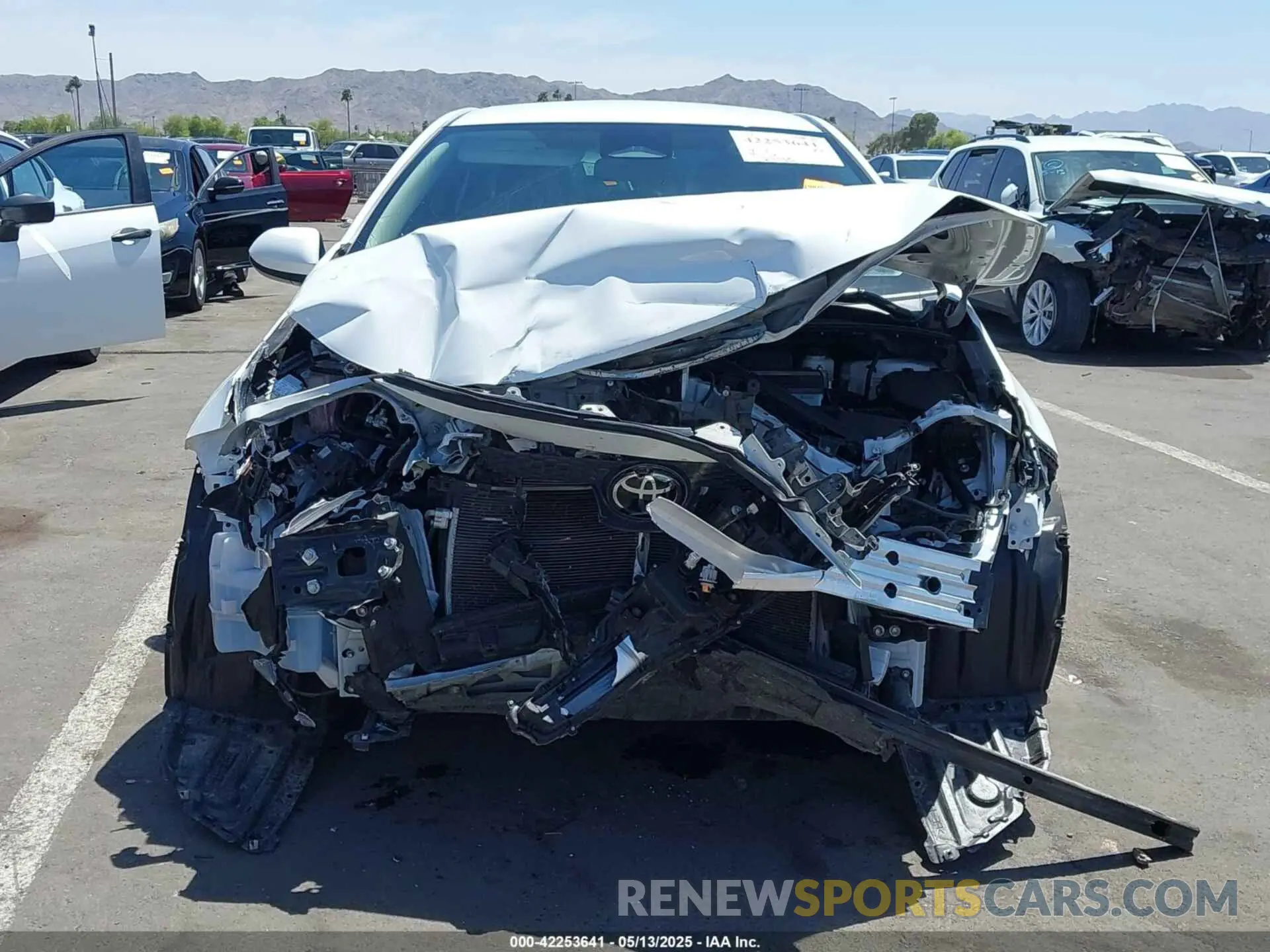 6 fotografías del automóvil dañado JTDB4MEE3PJ011233 TOYOTA COROLLA 2023