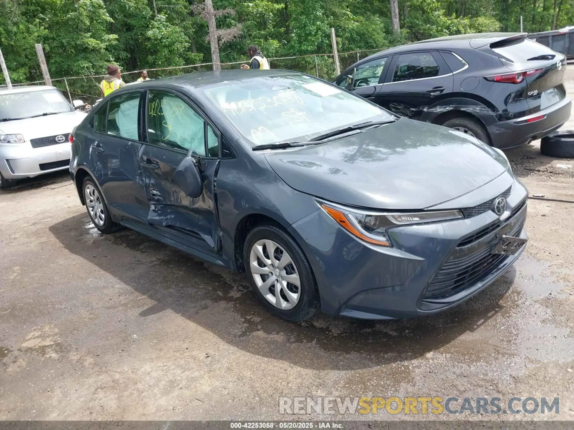 1 fotografías del automóvil dañado JTDB4MEE4P3000276 TOYOTA COROLLA 2023