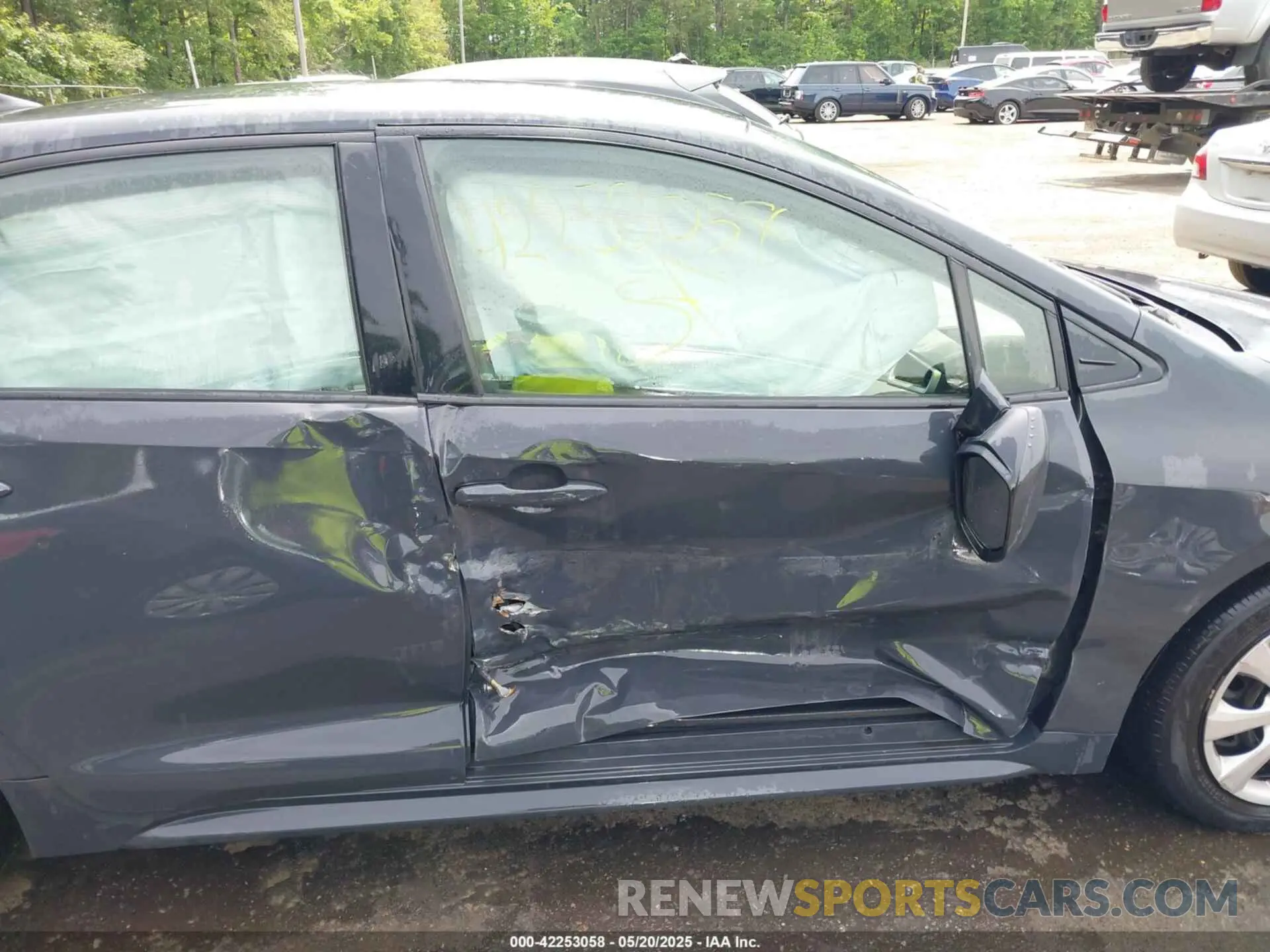 6 fotografías del automóvil dañado JTDB4MEE4P3000276 TOYOTA COROLLA 2023