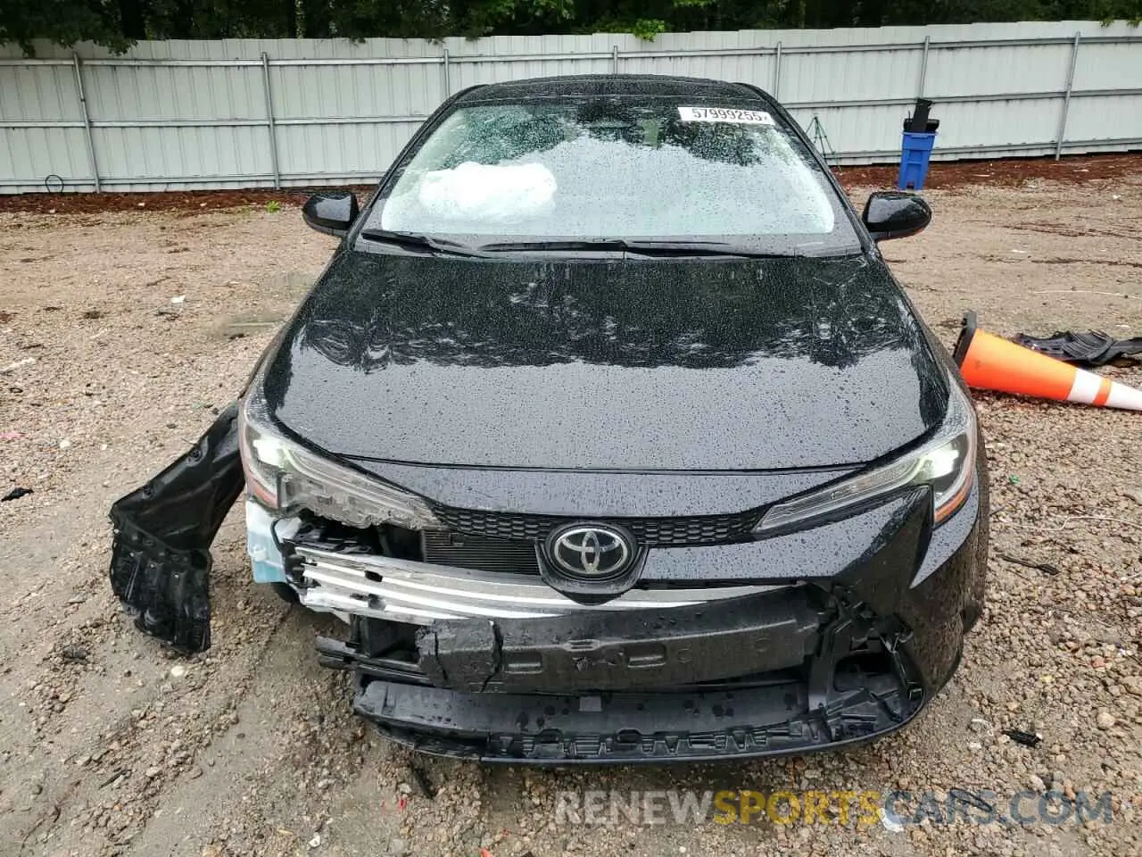 5 fotografías del automóvil dañado JTDB4MEE4P3002352 TOYOTA COROLLA 2023