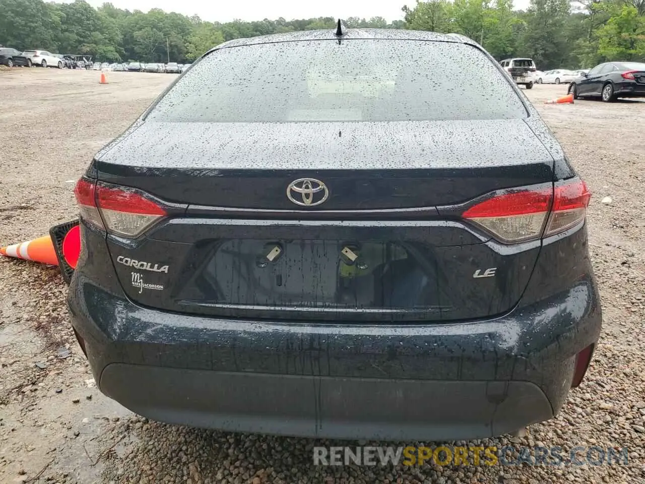 6 fotografías del automóvil dañado JTDB4MEE4P3002352 TOYOTA COROLLA 2023