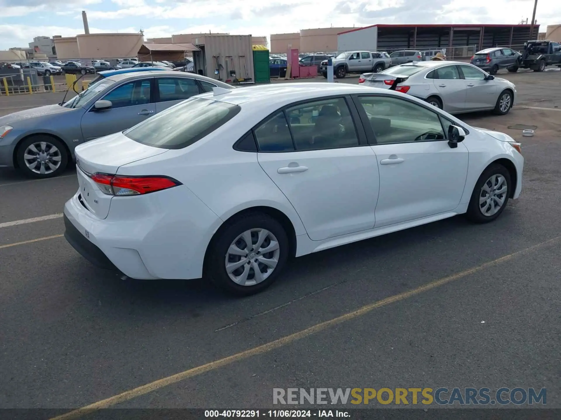 4 fotografías del automóvil dañado JTDB4MEE4P3003453 TOYOTA COROLLA 2023