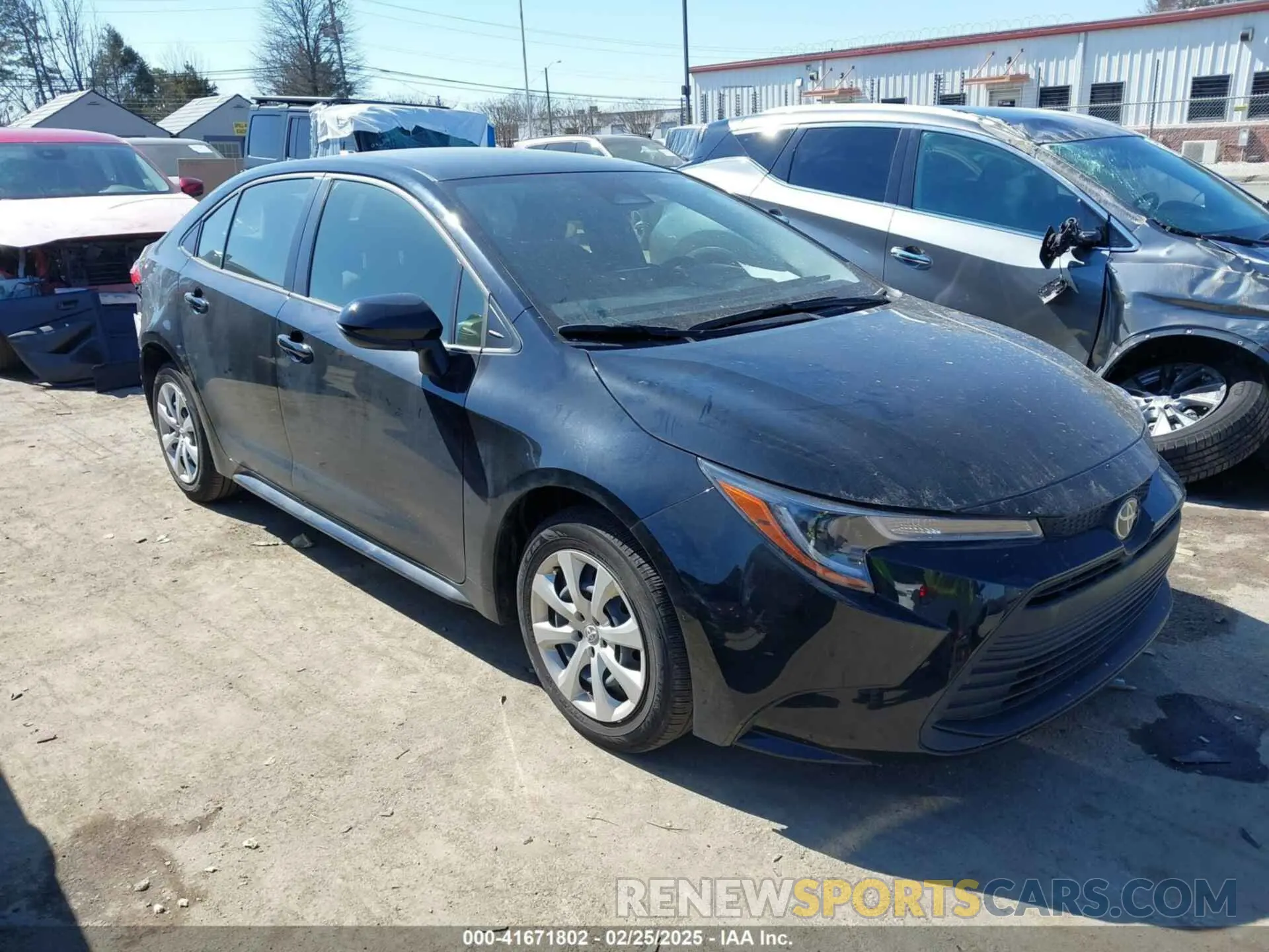 1 fotografías del automóvil dañado JTDB4MEE4P3008782 TOYOTA COROLLA 2023
