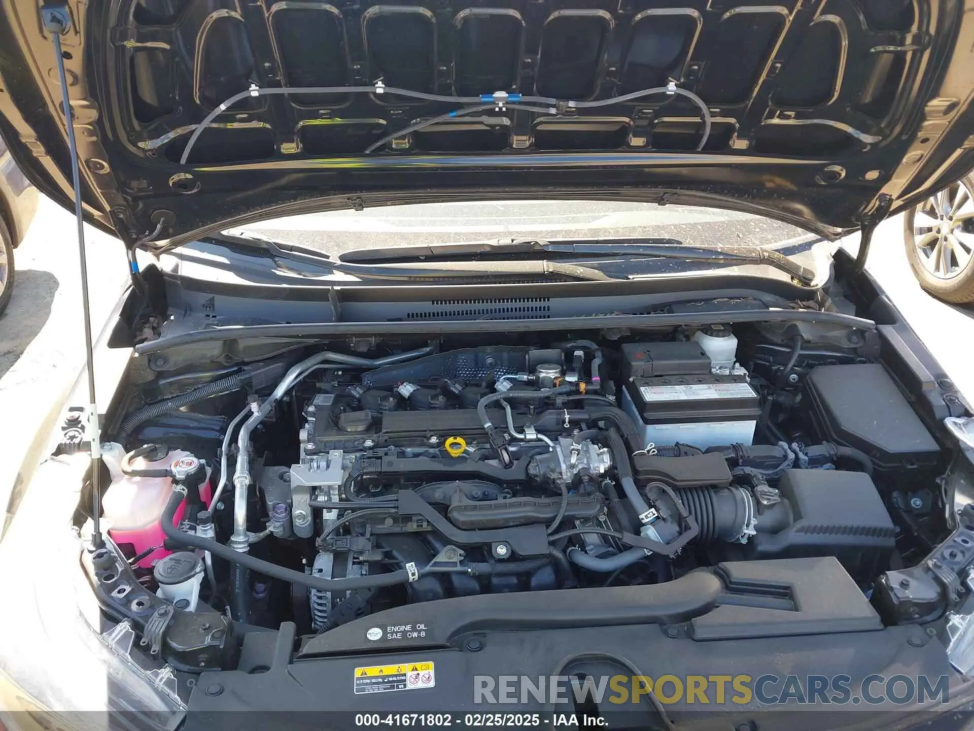 10 fotografías del automóvil dañado JTDB4MEE4P3008782 TOYOTA COROLLA 2023
