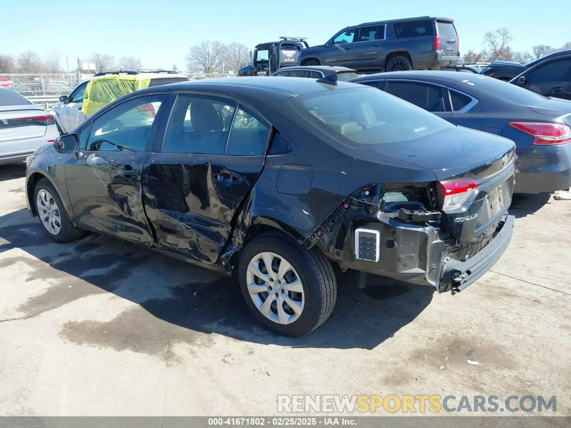 15 fotografías del automóvil dañado JTDB4MEE4P3008782 TOYOTA COROLLA 2023