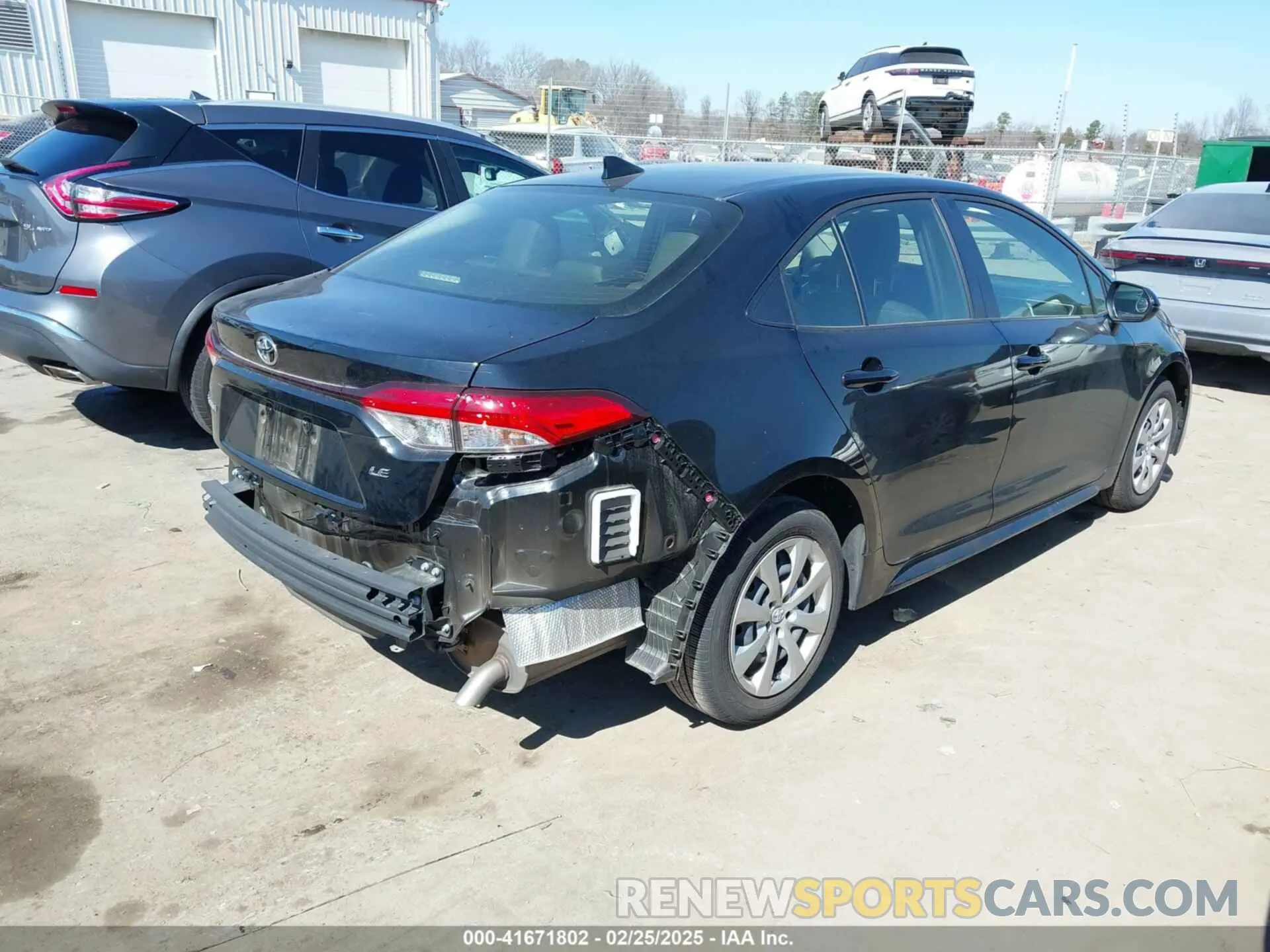 4 fotografías del automóvil dañado JTDB4MEE4P3008782 TOYOTA COROLLA 2023