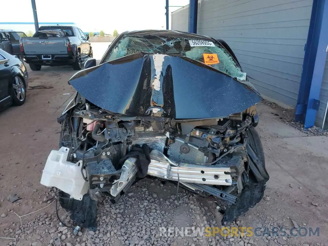 5 fotografías del automóvil dañado JTDB4MEE4P3015232 TOYOTA COROLLA 2023
