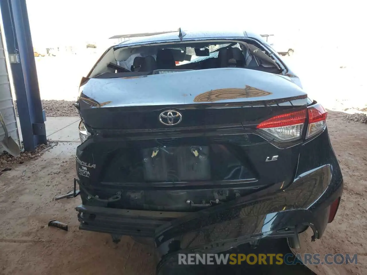 6 fotografías del automóvil dañado JTDB4MEE4P3015232 TOYOTA COROLLA 2023