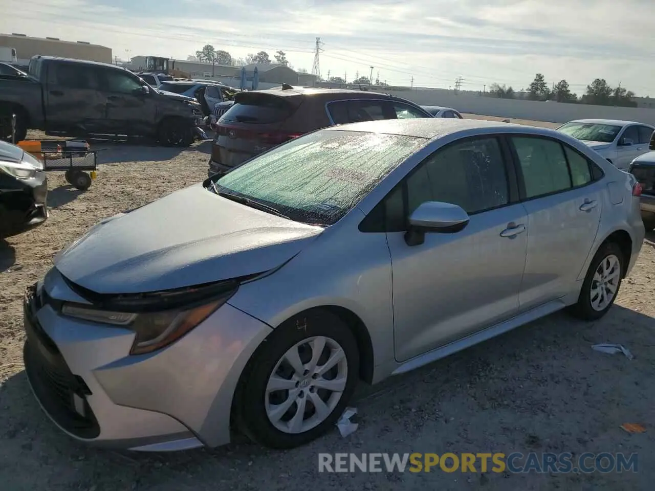1 fotografías del automóvil dañado JTDB4MEE4PJ000290 TOYOTA COROLLA 2023