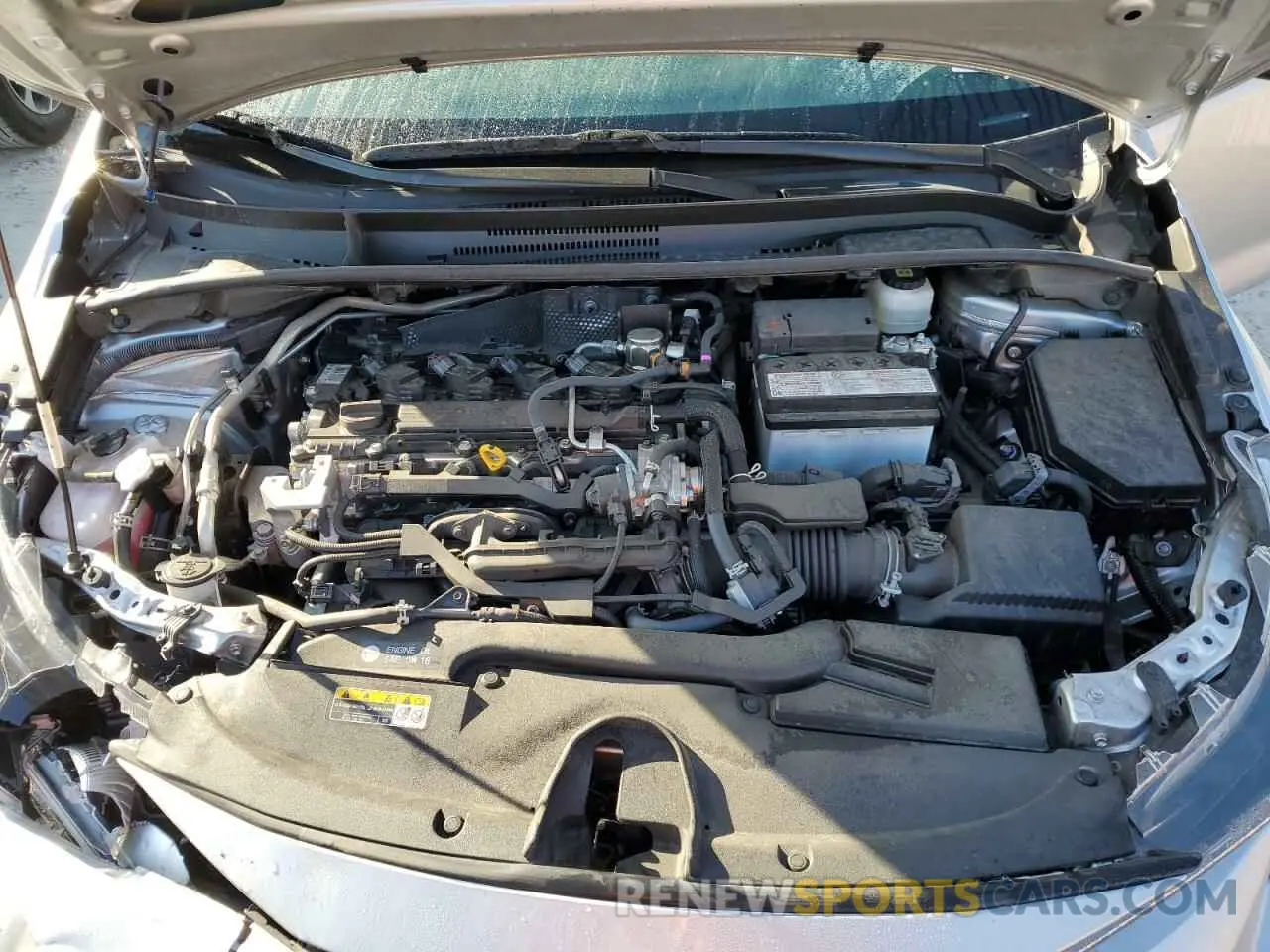 11 fotografías del automóvil dañado JTDB4MEE4PJ000290 TOYOTA COROLLA 2023
