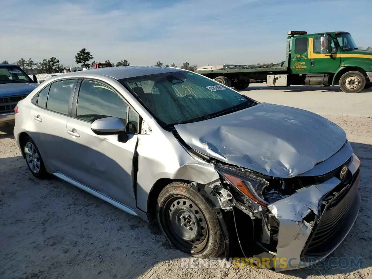 4 fotografías del automóvil dañado JTDB4MEE4PJ000290 TOYOTA COROLLA 2023
