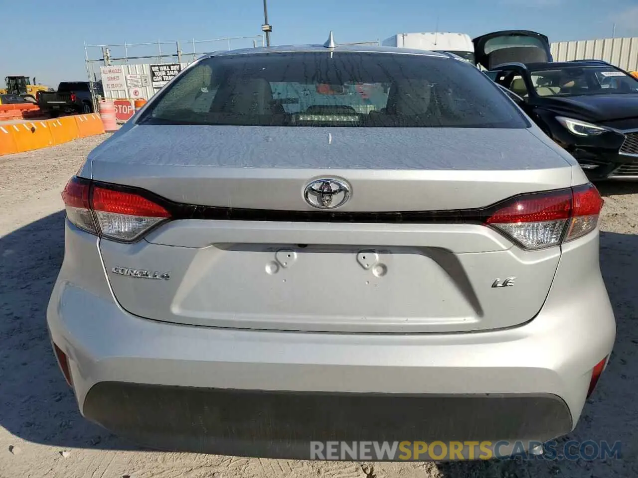 6 fotografías del automóvil dañado JTDB4MEE4PJ000290 TOYOTA COROLLA 2023