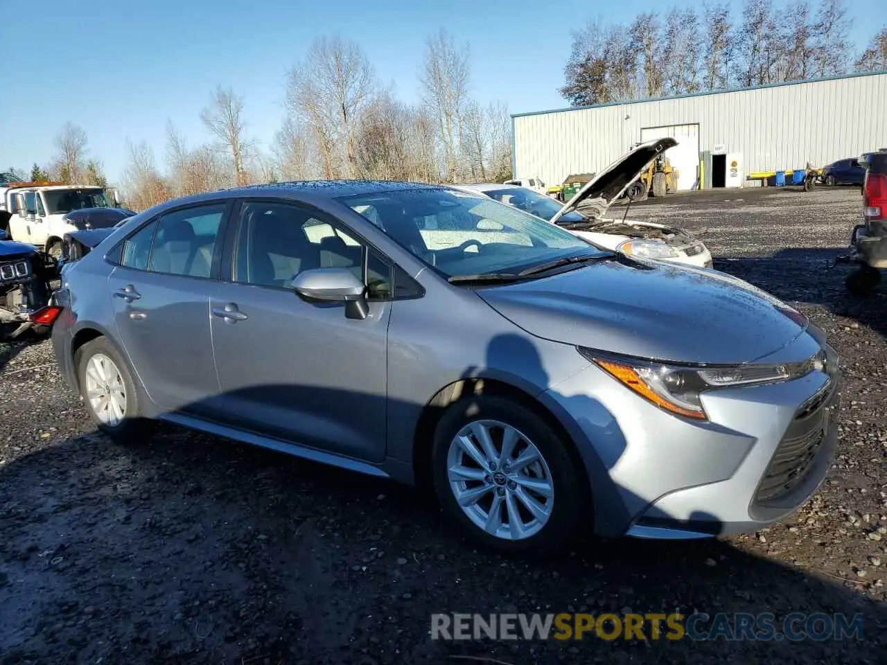 4 fotografías del automóvil dañado JTDB4MEE4PJ004386 TOYOTA COROLLA 2023