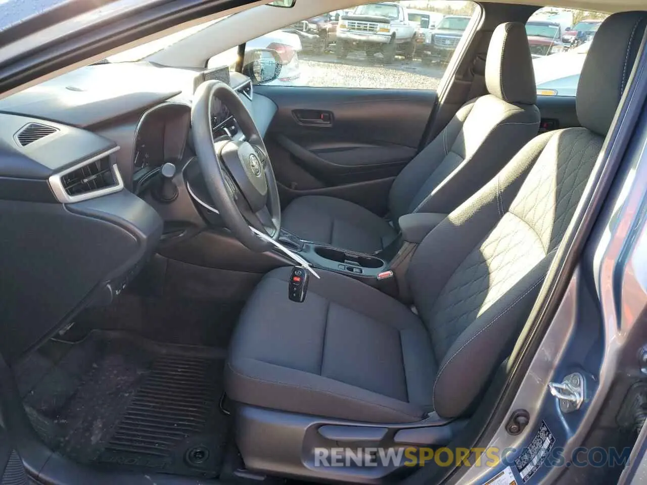7 fotografías del automóvil dañado JTDB4MEE4PJ004386 TOYOTA COROLLA 2023