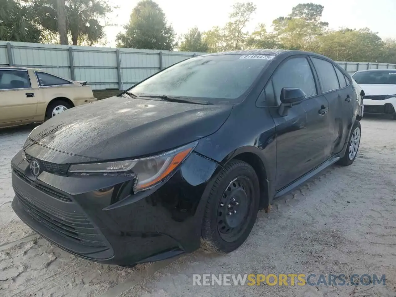 1 fotografías del automóvil dañado JTDB4MEE4PJ006171 TOYOTA COROLLA 2023