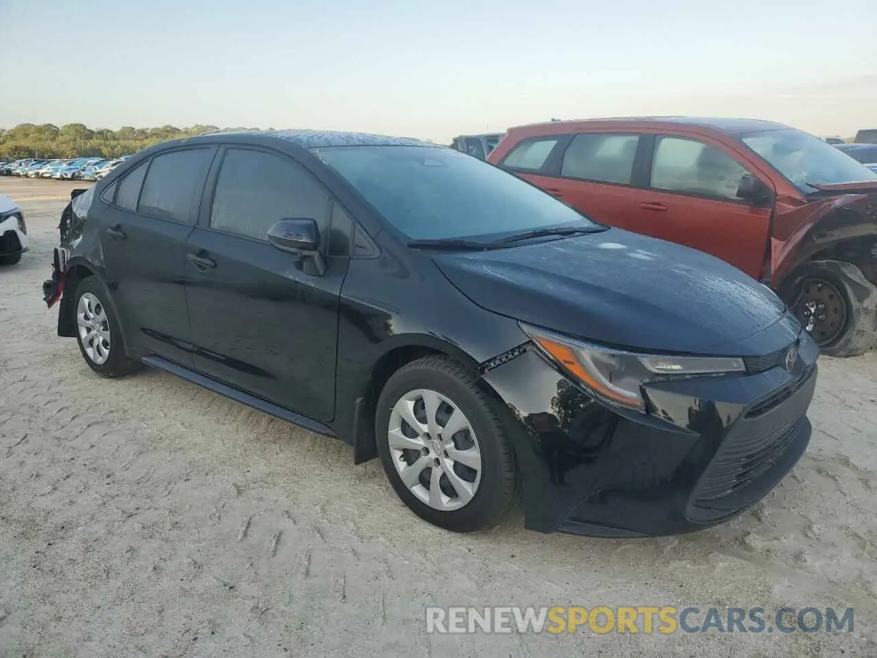 4 fotografías del automóvil dañado JTDB4MEE4PJ006171 TOYOTA COROLLA 2023