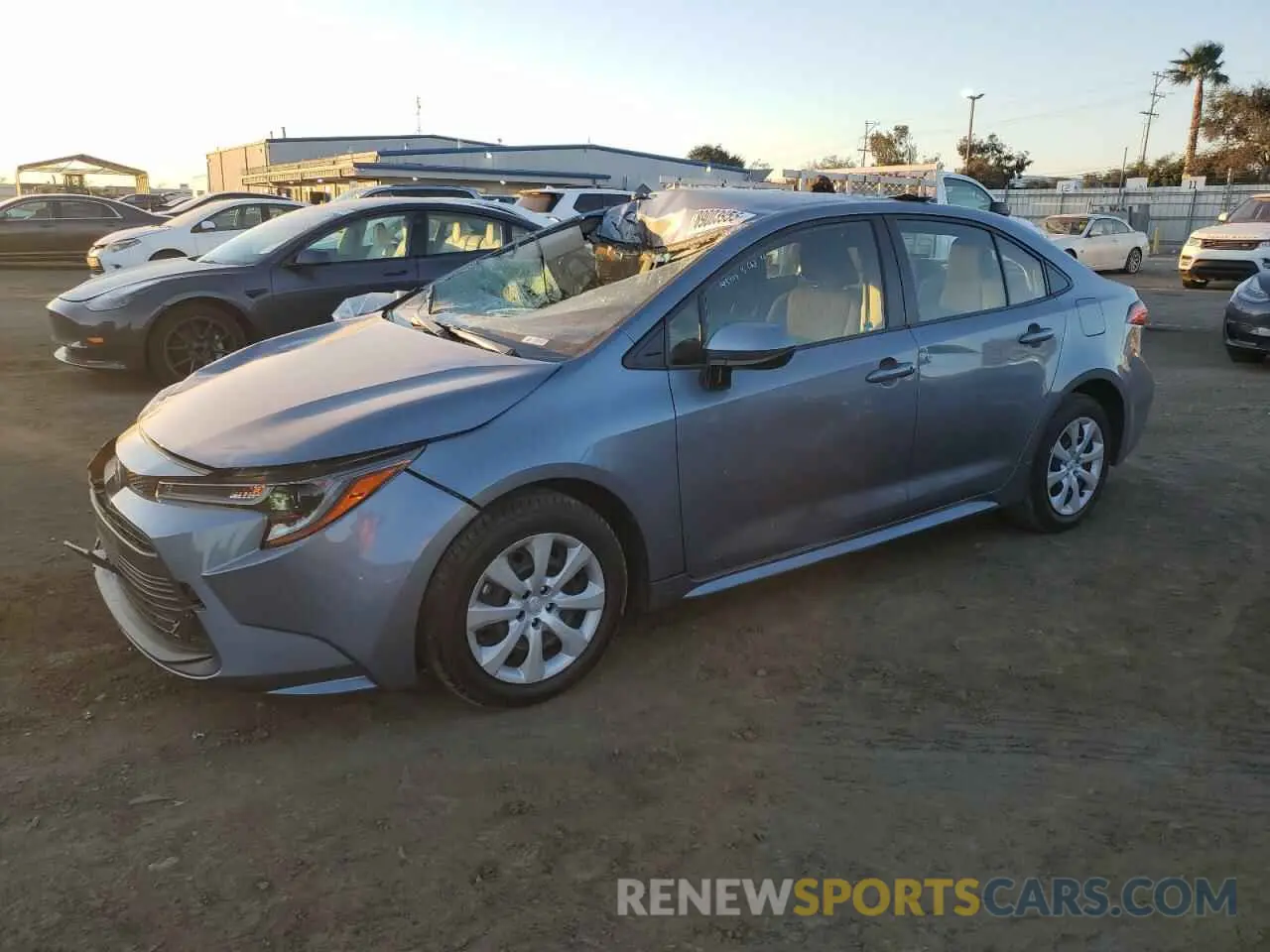 1 fotografías del automóvil dañado JTDB4MEE4PJ011080 TOYOTA COROLLA 2023