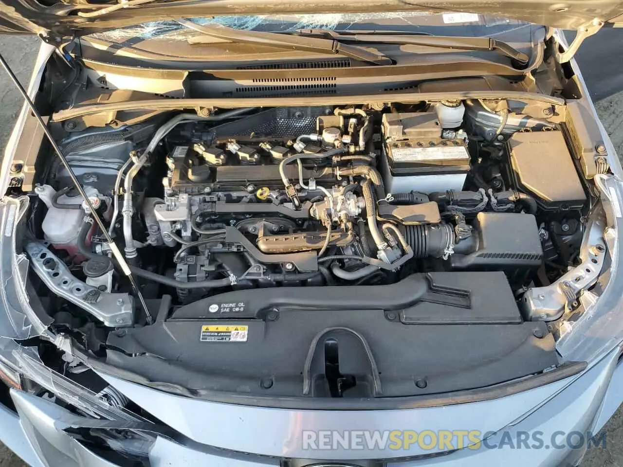 11 fotografías del automóvil dañado JTDB4MEE4PJ011080 TOYOTA COROLLA 2023