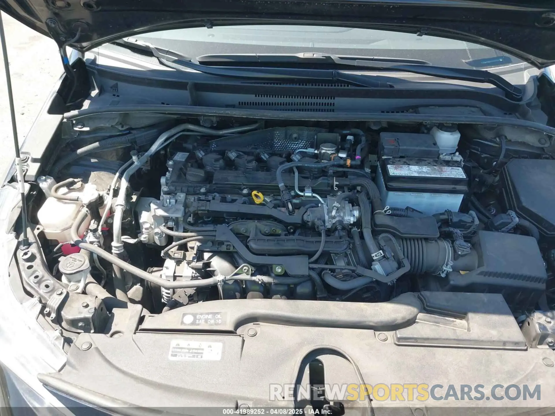 10 fotografías del automóvil dañado JTDB4MEE5P3005454 TOYOTA COROLLA 2023