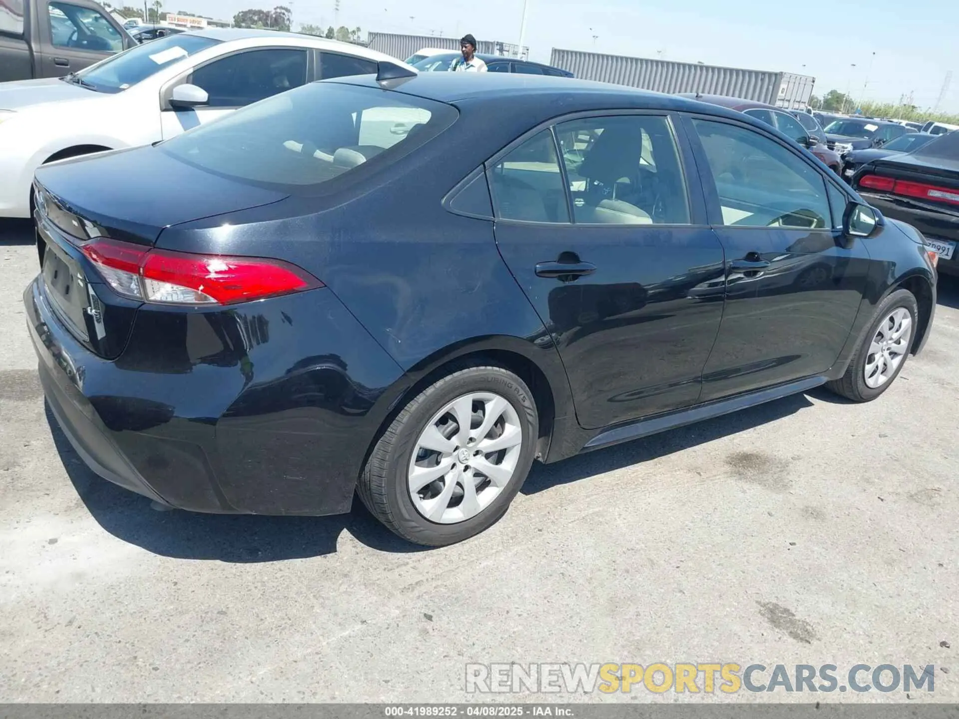 4 fotografías del automóvil dañado JTDB4MEE5P3005454 TOYOTA COROLLA 2023