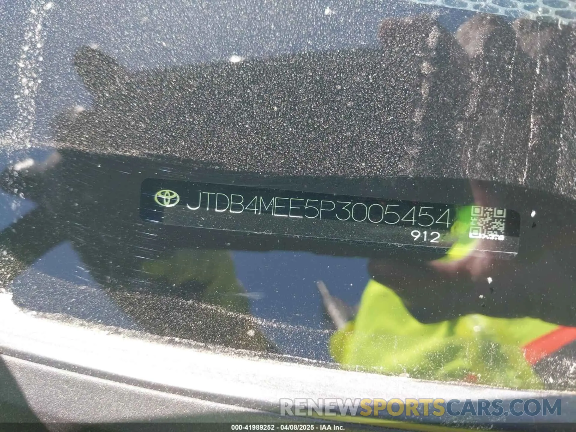 9 fotografías del automóvil dañado JTDB4MEE5P3005454 TOYOTA COROLLA 2023