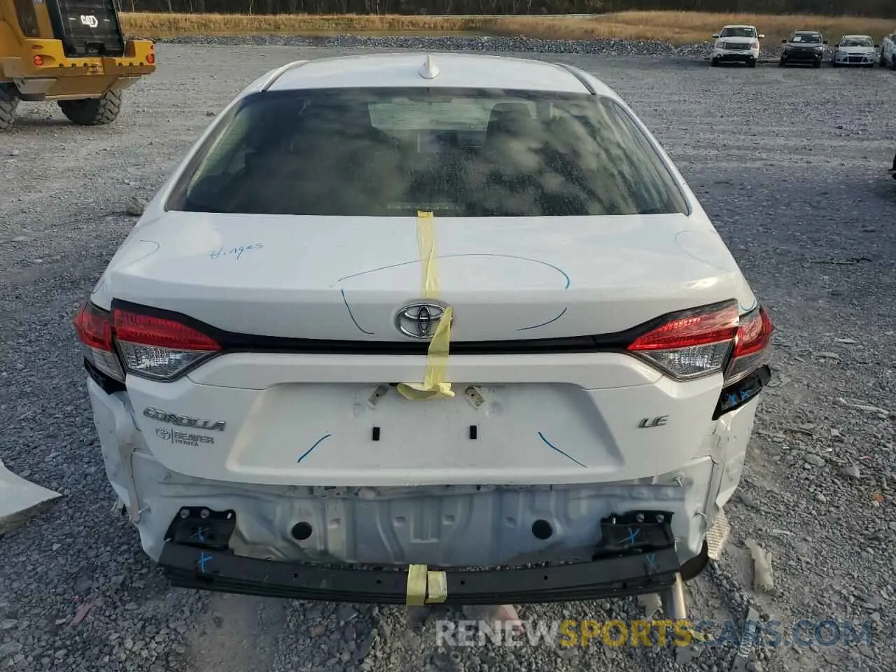 6 fotografías del automóvil dañado JTDB4MEE5P3011643 TOYOTA COROLLA 2023