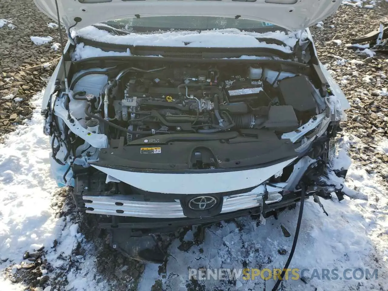 11 fotografías del automóvil dañado JTDB4MEE5P3013828 TOYOTA COROLLA 2023