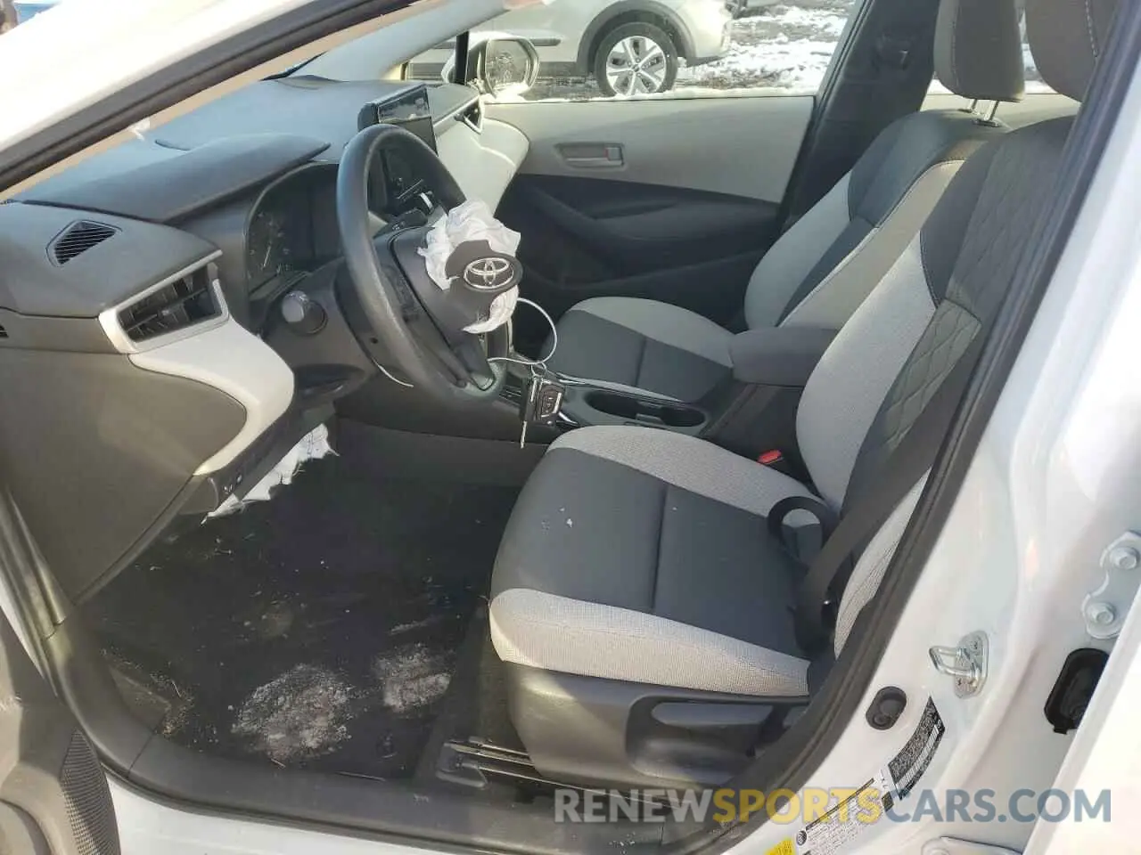 7 fotografías del automóvil dañado JTDB4MEE5P3013828 TOYOTA COROLLA 2023